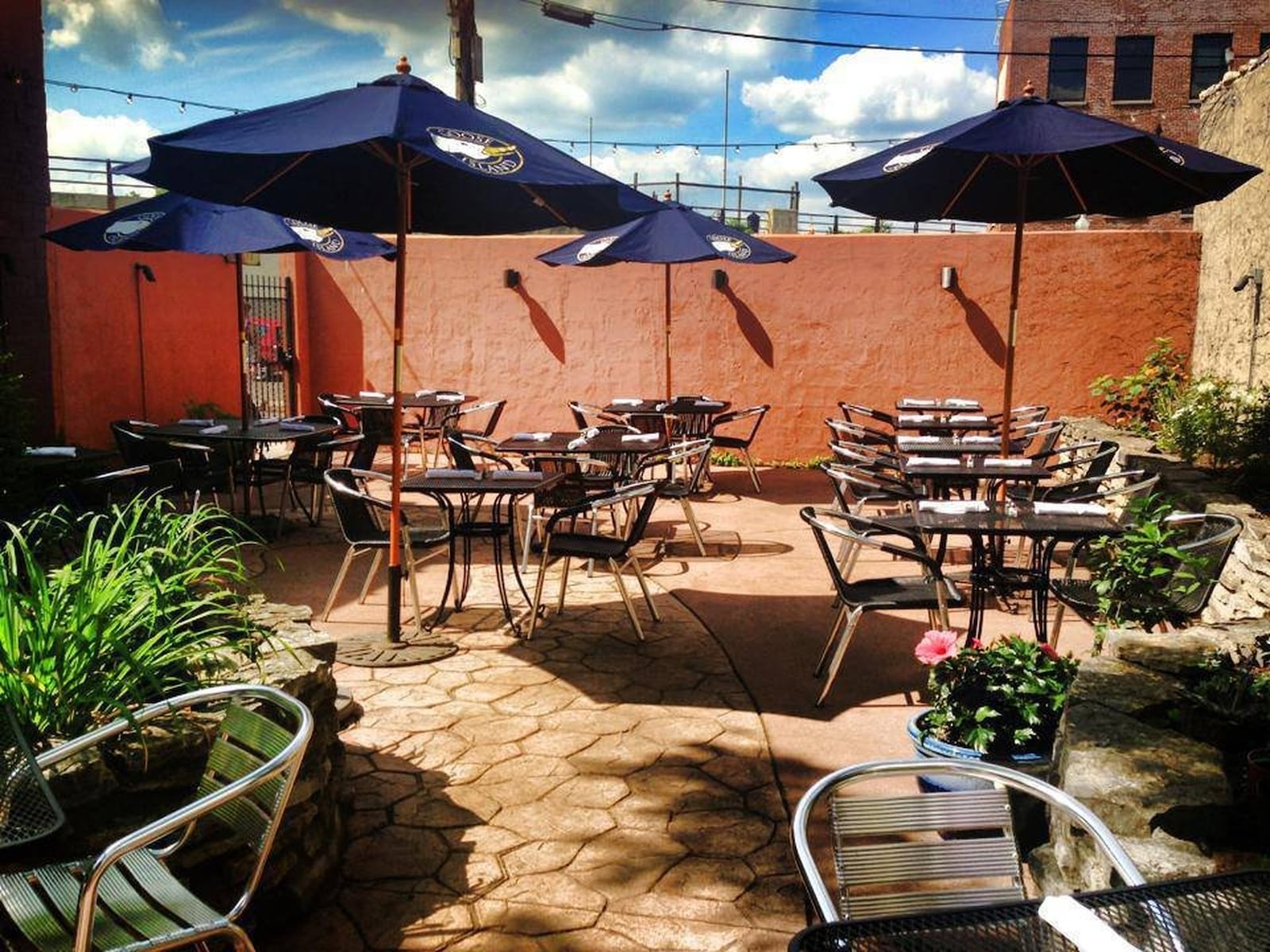 The patio at Lily’s Bistro is among several outdoor dining spots in the Oregon District. CONTRIBUTED