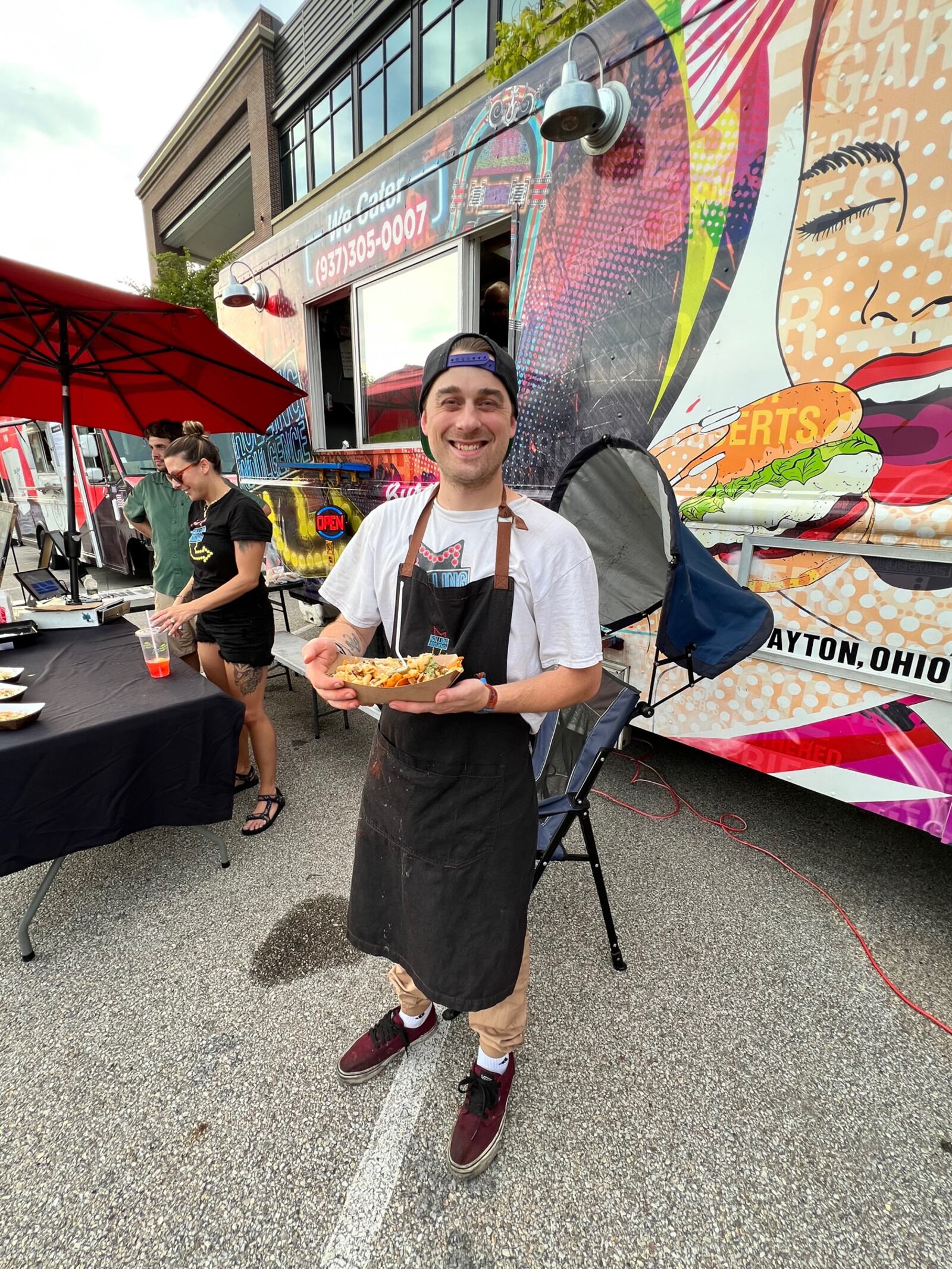 Rolling Indulgence won People's Choice for Best Nachos at the 2023 Taco & Nacho Fest held Aug. 26 at Austin Landing. PHOTO BY ALEXIS LARSEN