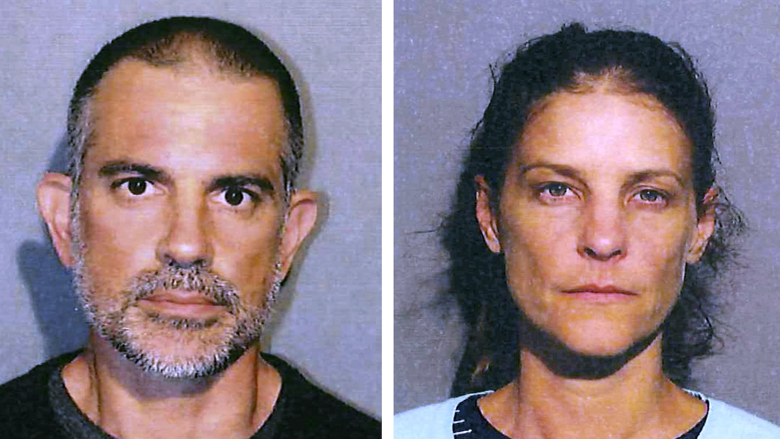 Fotis Dulos, left, and Michelle Troconis