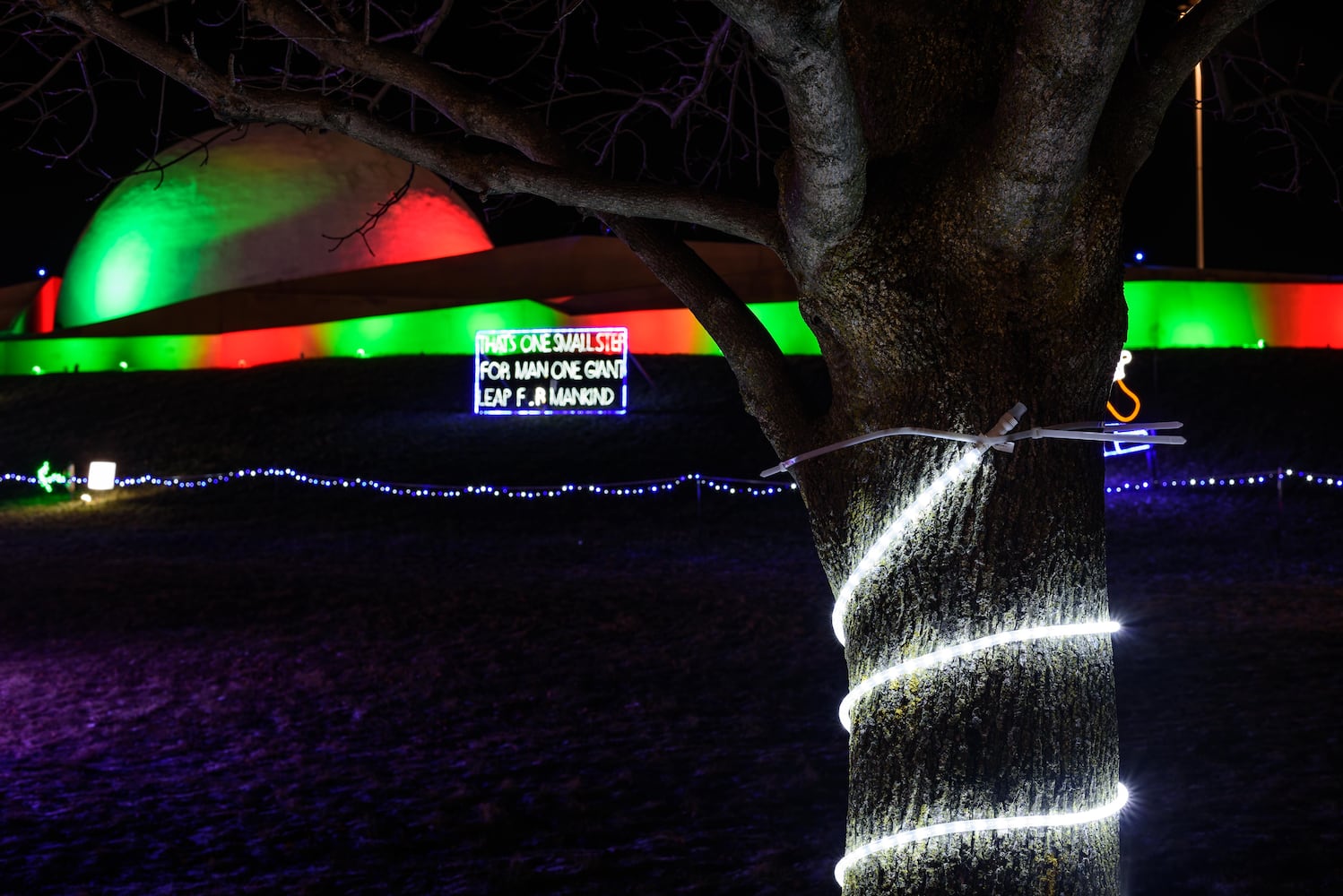 PHOTOS: Armstrong Air & Space Museum Holiday Lights 2024