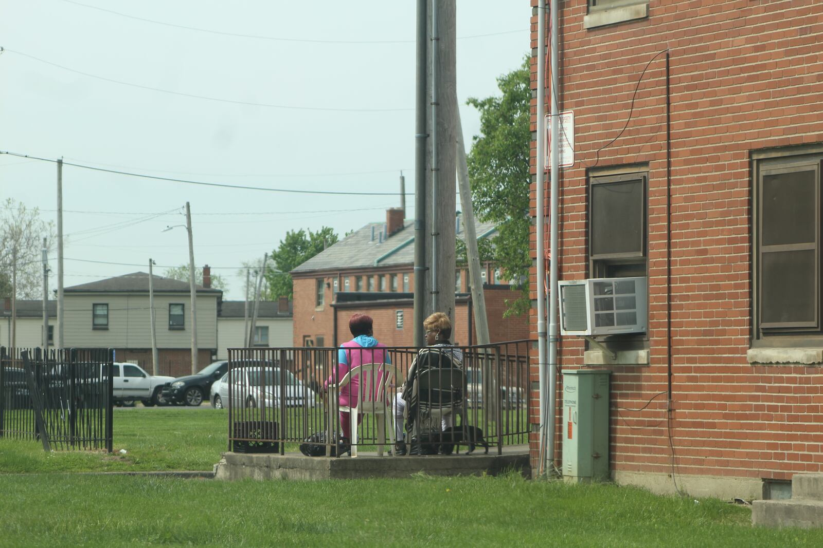 DeSoto Bass Courts, located in West Dayton, is Dayton's oldest and largest public housing development. CORNELIUS FROLIK / STAFF