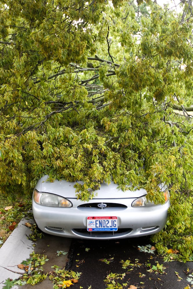 Photos showing damage of June 2012 derecho