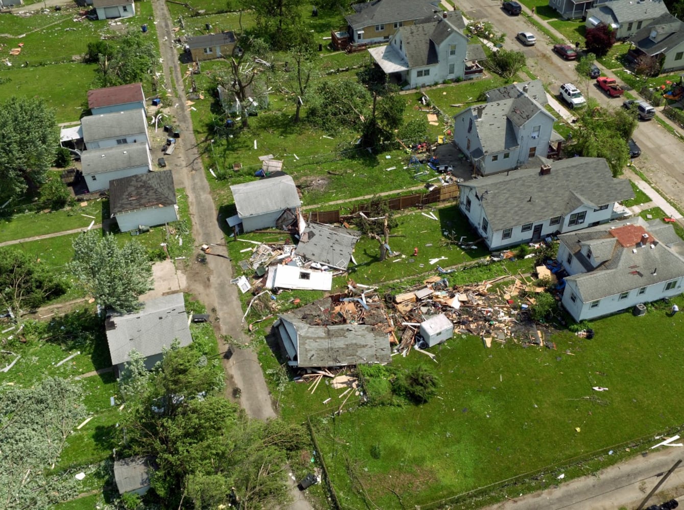 PHOTOS: Daylight reveals widespread damage from Monday storms