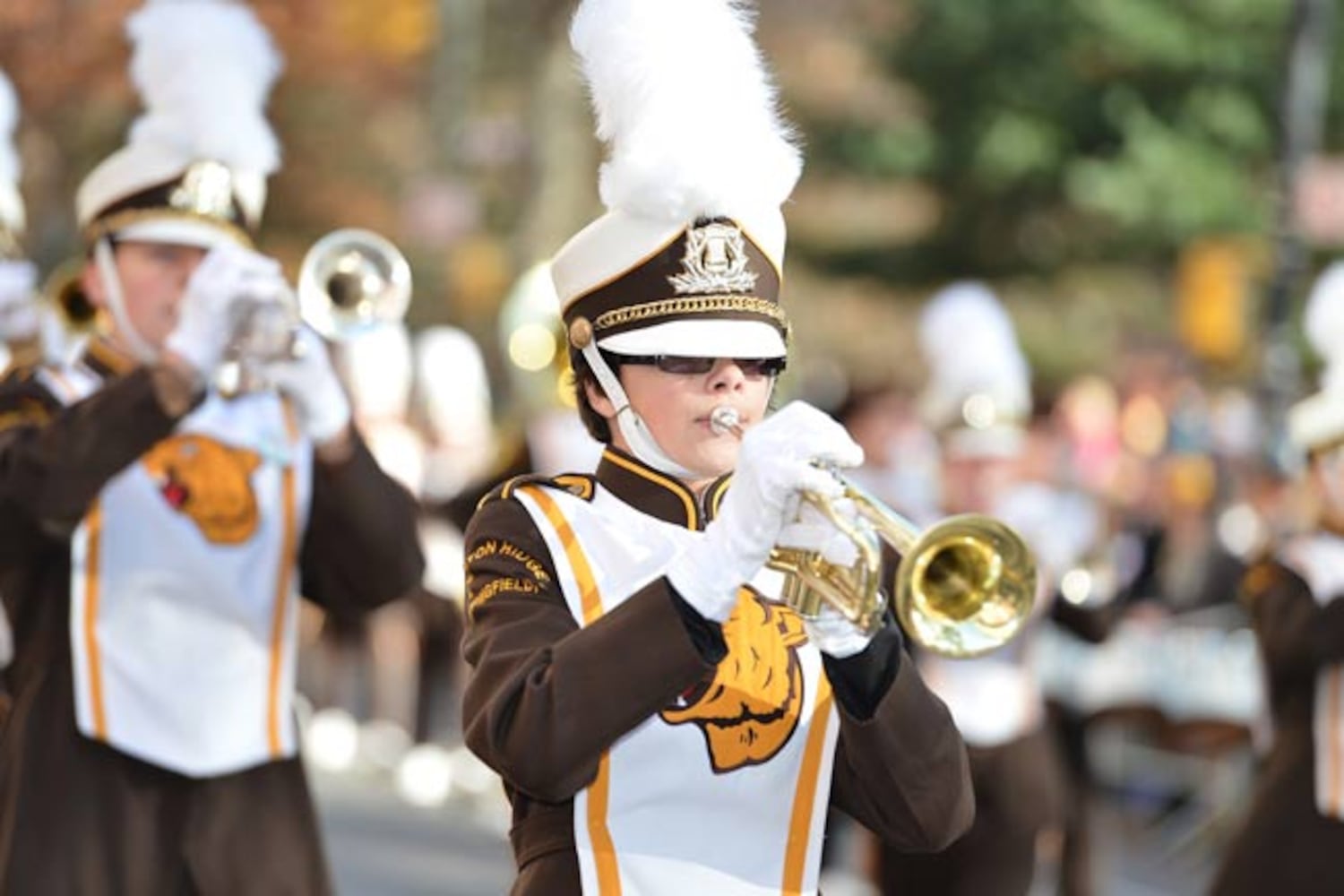 Kenton Ridge Marching Band in Macy's parade