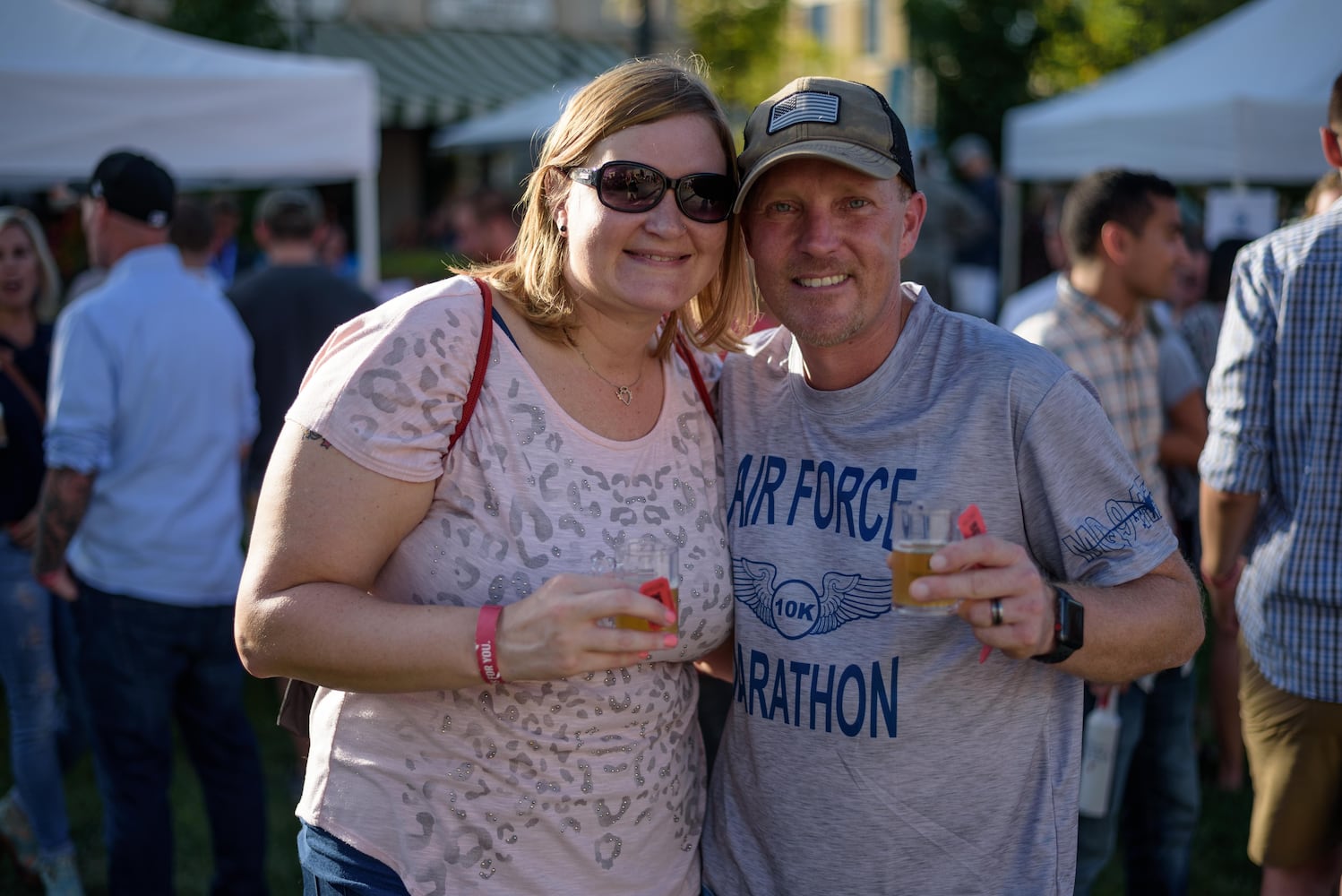 PHOTOS: Did we spot you at the first ever Beer Fest after the Air Force Marathon?