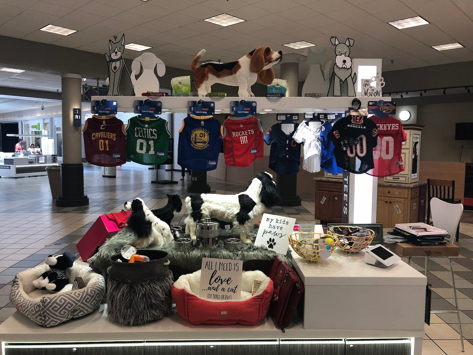 Boston Tee's Pets on the Go inside the Dayton Mall. SUBMITTED