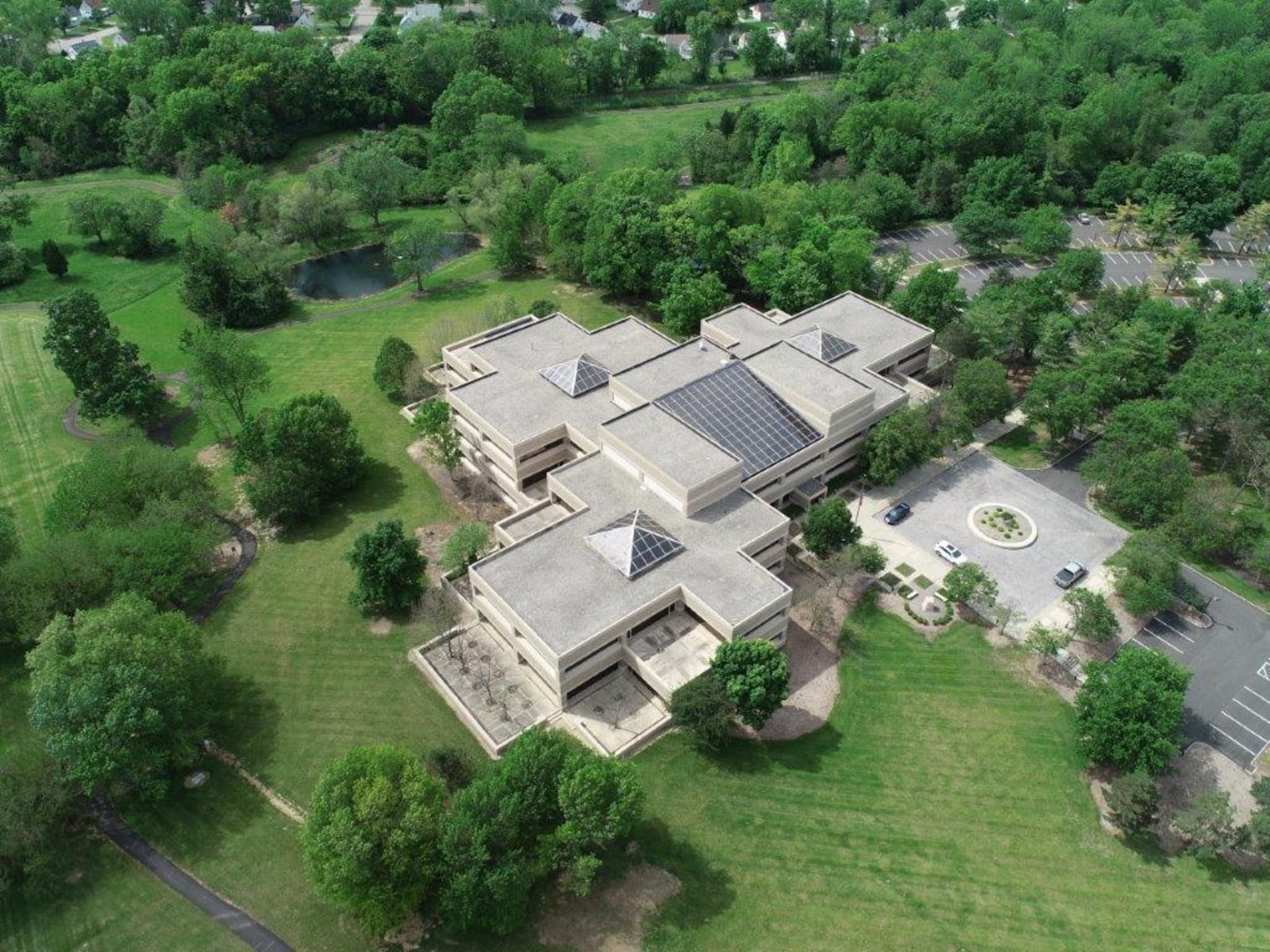 AES Ohio's MacGregor Park headquarters campus in Dayton. Contributed