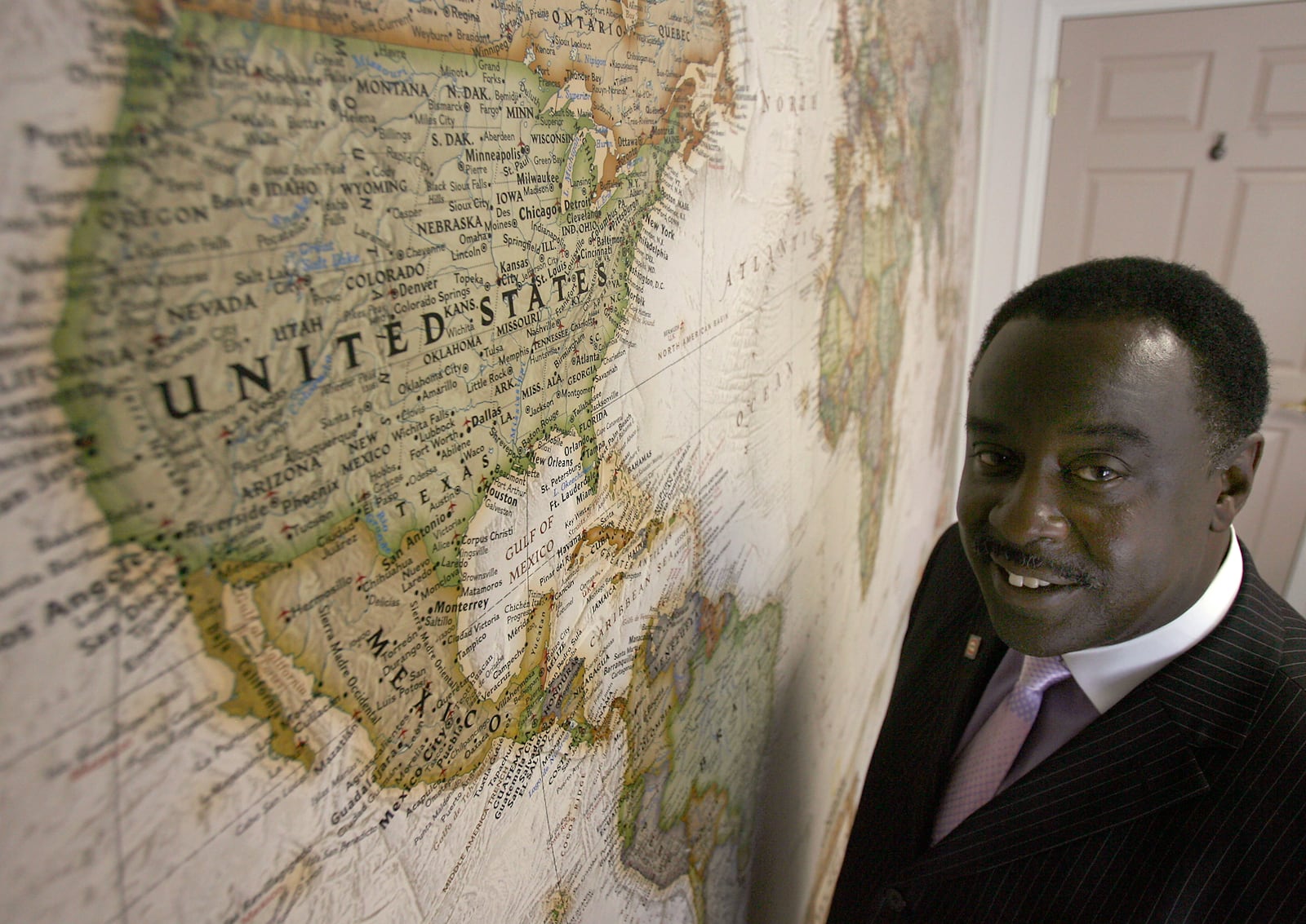 Steve Hightower, president and CEO of Hightowers Petroleum Co., at his Middletown office. 