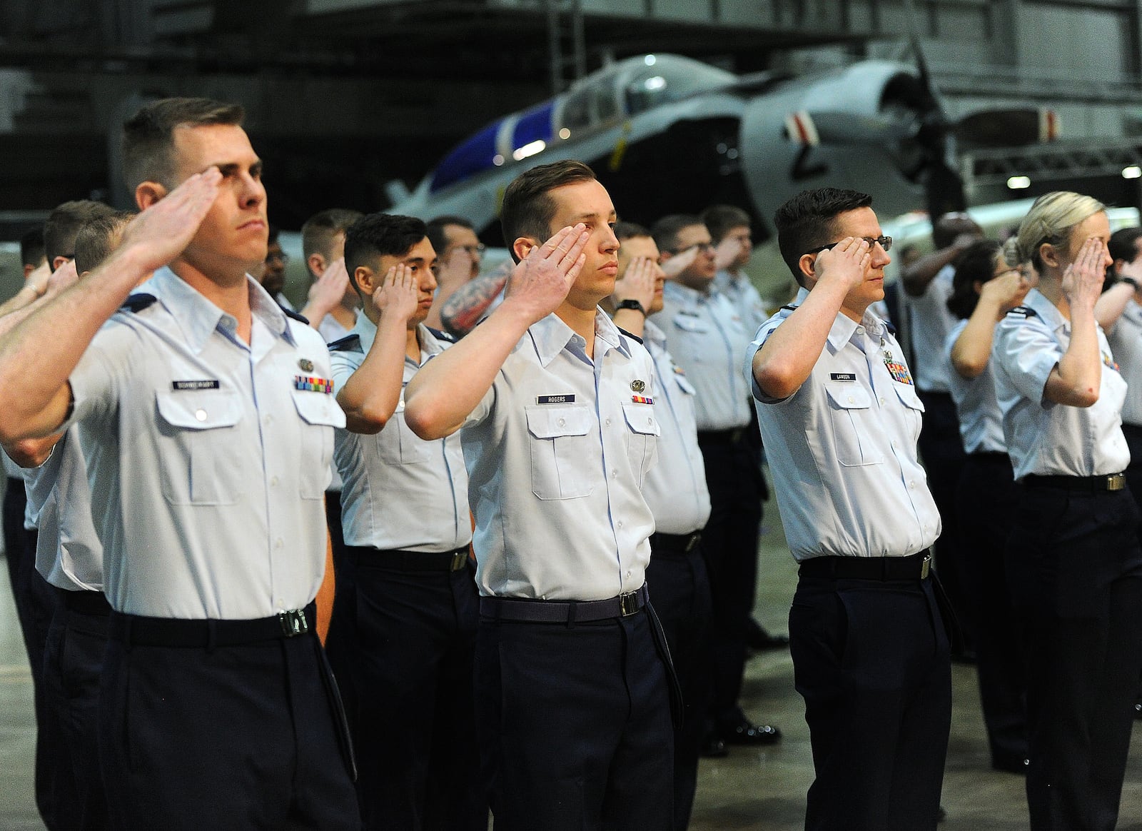 The Air Force Research Laboratory (AFRL) Change of Command Ceremony, Monday,  June 5, 2023 at the National Museum of the United States Air Force. MARSHALL GORBY\STAFF