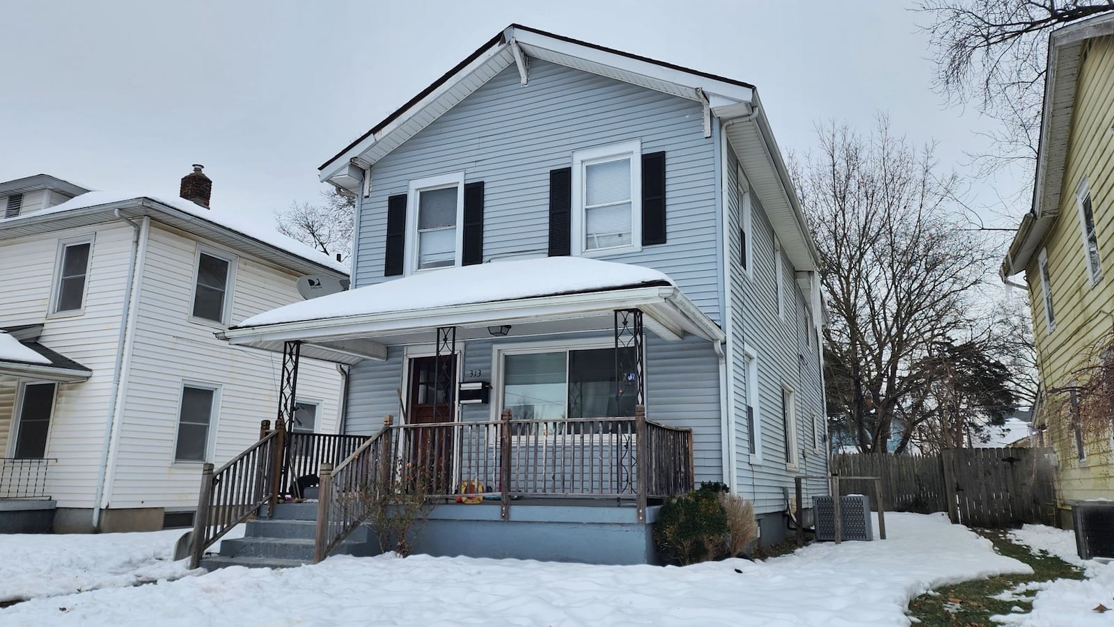 This house on McKinley Street in Middletown is where JD Vance grew up. NICK GRAHAM/STAFF