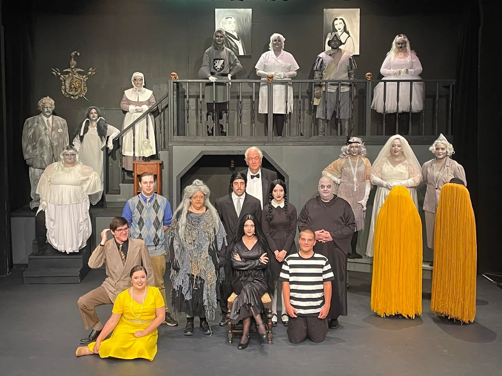 Brookville Community Theatre presents Andrew Lippa, Marshall Brickman and Rick Elice's musical comedy "The Addams Family" through July 17. CONTRIBUTED