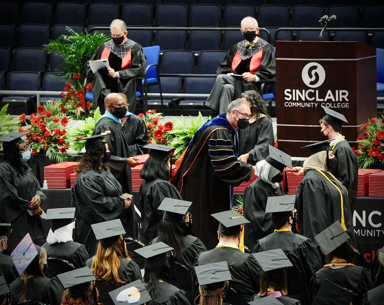 2021 Sinclair Community College graduation