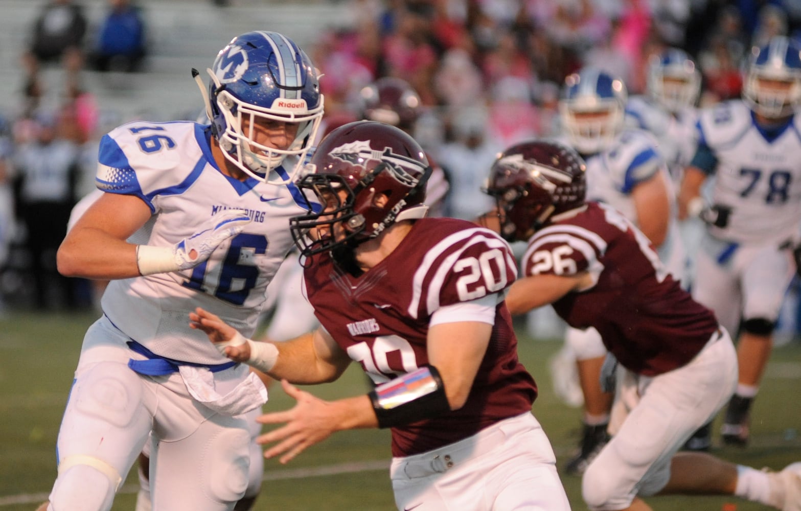 PHOTOS: Miamisburg at Lebanon, Week 8 football