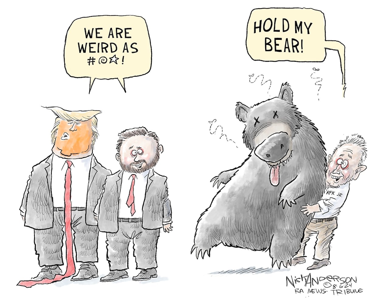 CARTOONS: Nick Anderson, Aug. 9, 2024