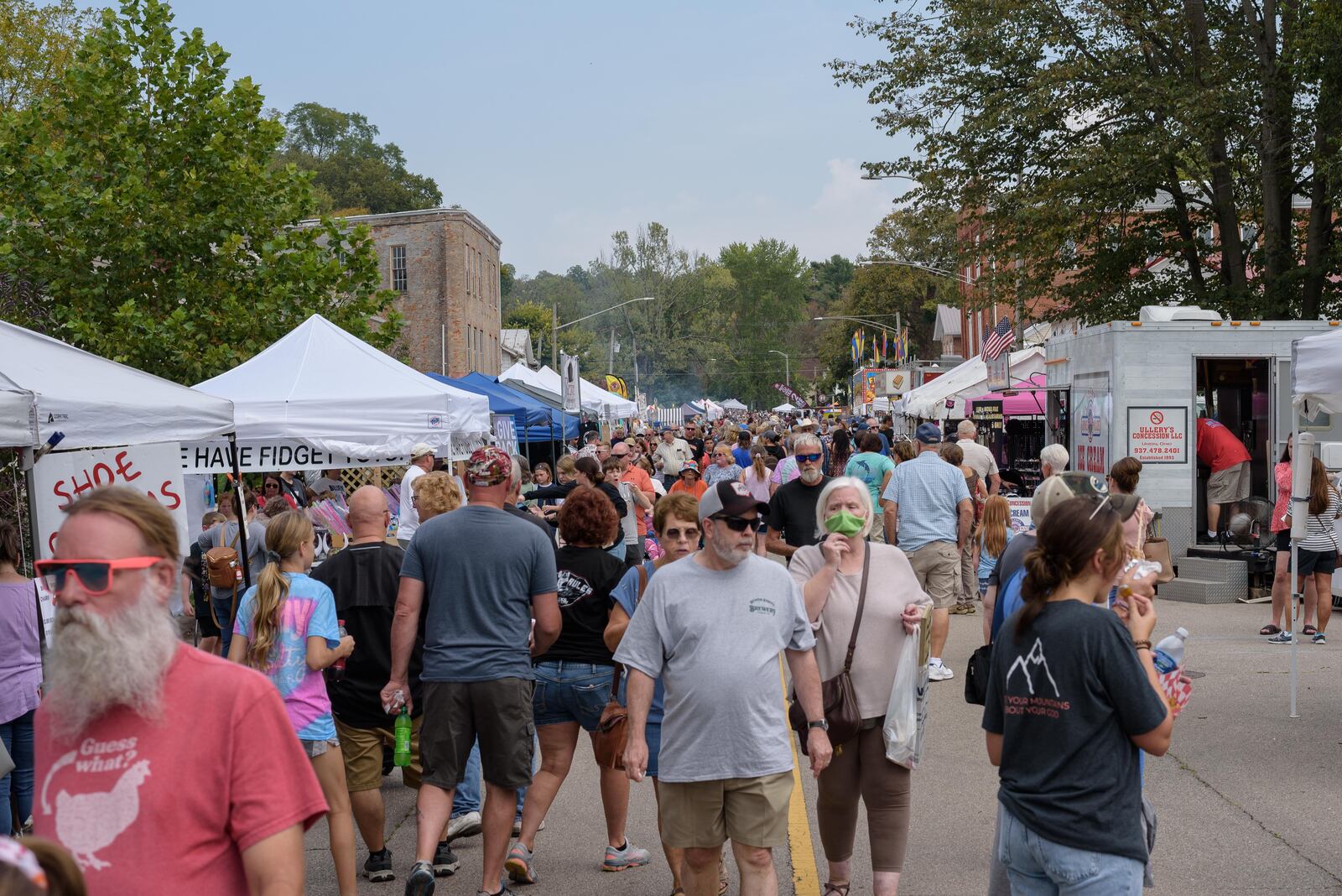 A farmers market, arts and crafts vendors, musical performances and the 5K Tater-Trot are among the attractions at the 45th annual Potato Festival at East Main Street in Spring Valley on Saturday and Sunday, Oct. 1 and 2. TOM GILLIAM / CONTRIBUTING PHOTOGRAPHER