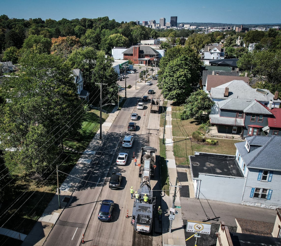 Wayne Ave. paving