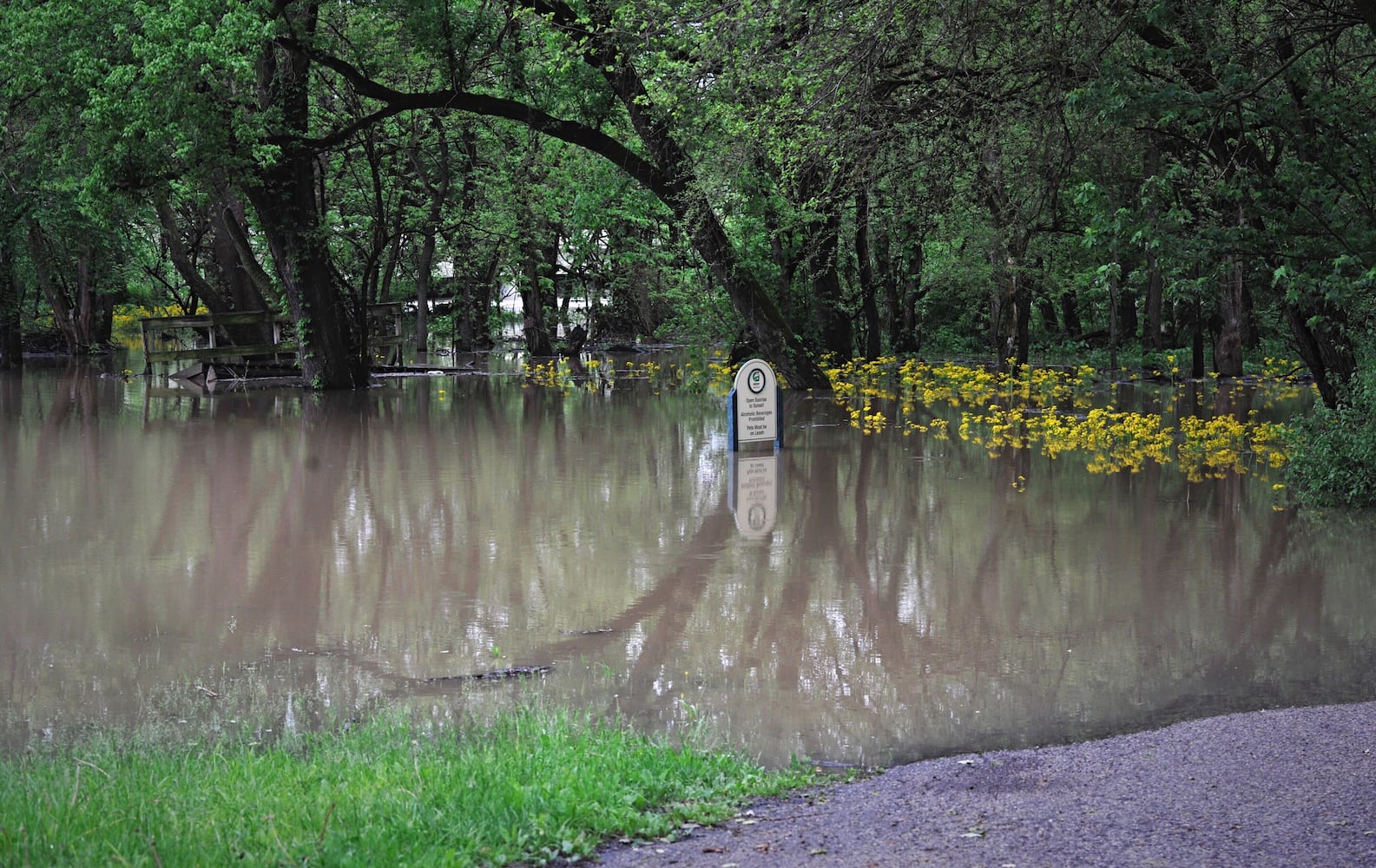 PHOTOS: Flooding blocks roads after 2 days of heavy rain