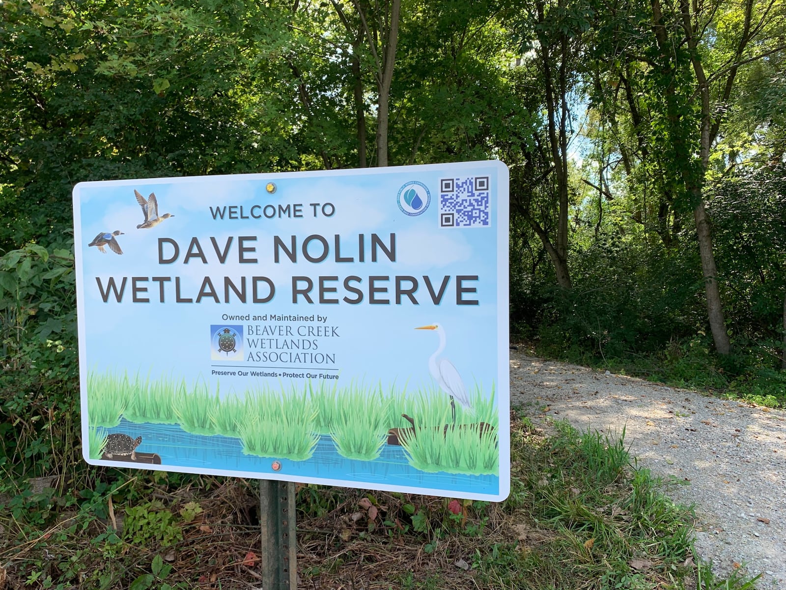 The third section of the Spotted Turtle Trail, which will give the public access to Ohio’s rarely seen wetlands, has opened to the public in Beavercreek Township. LONDON BISHOP/STAFF