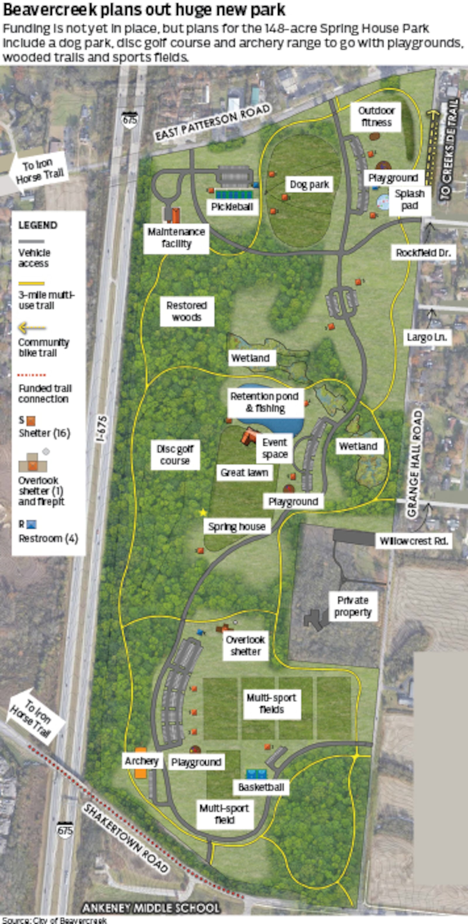 Spring House Park plan