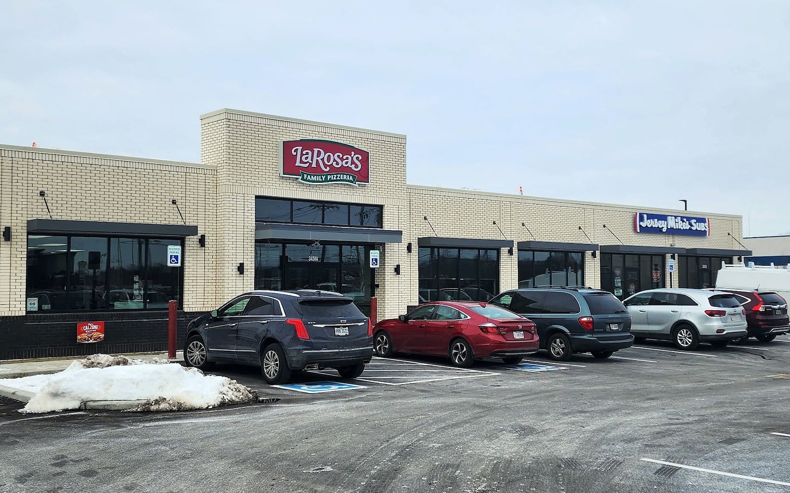 LaRosa's relocated to South Dixie Highway in Middletown in December and Jersey Mike's Subs opened its first location in the city on Jan. 29. NICK GRAHAM/STAFF