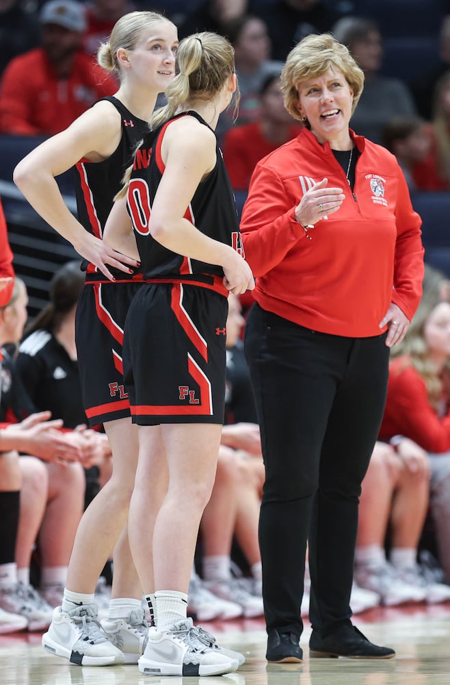 Fort Loramie vs. Waterford Division VII girls basketball state final