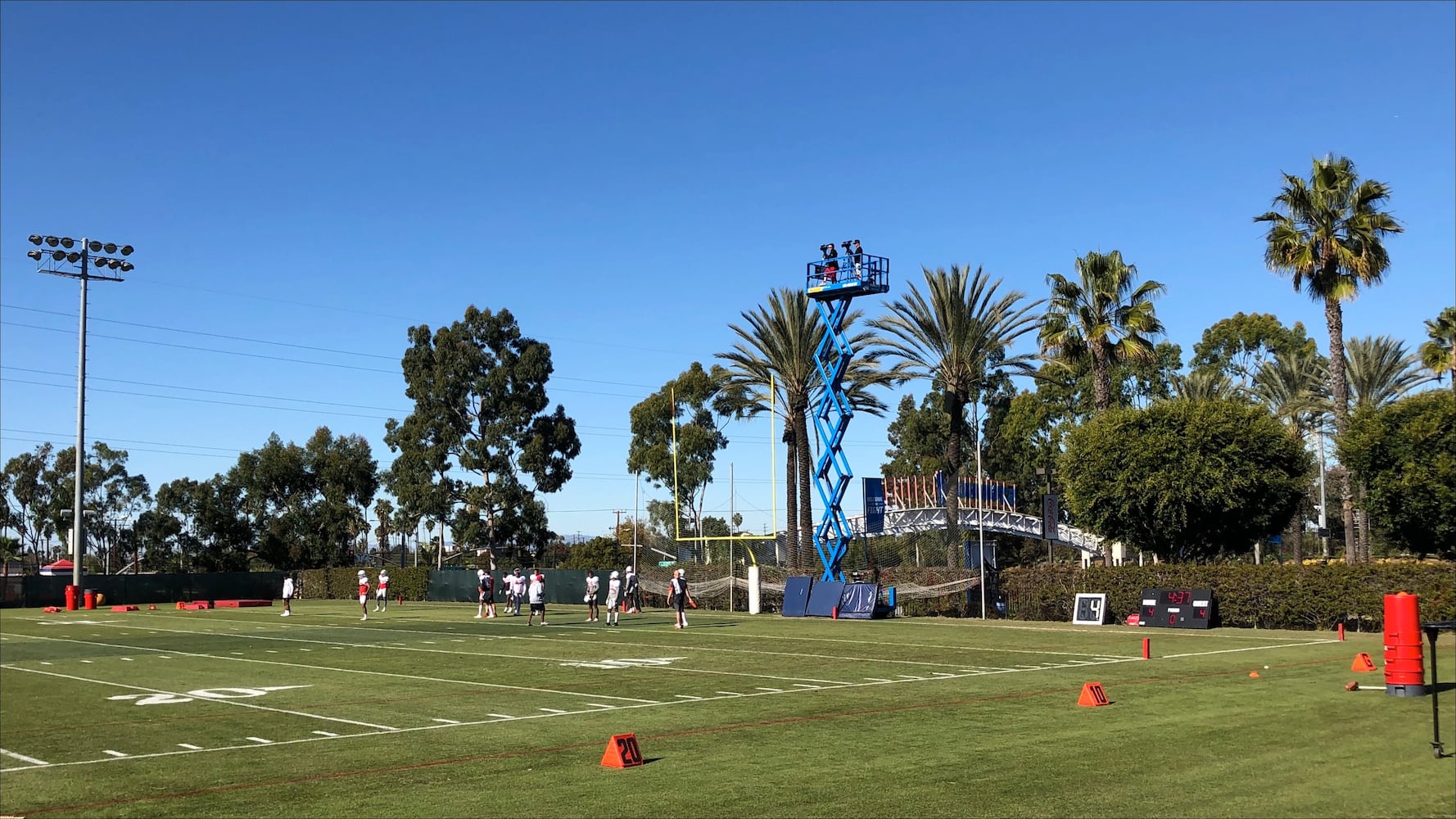 Ohio State football prepares for the Rose Bowl