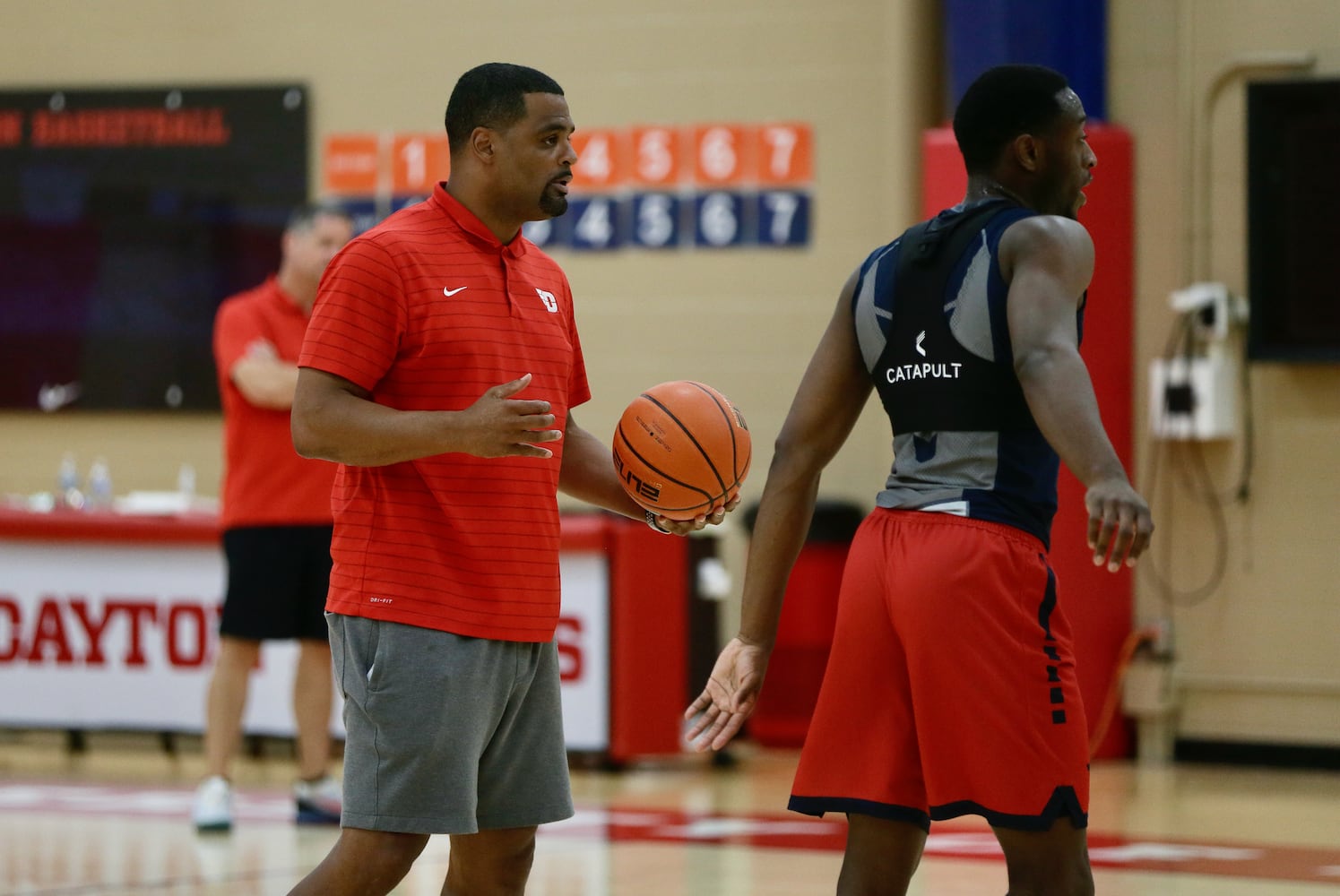 Dayton Flyers practice