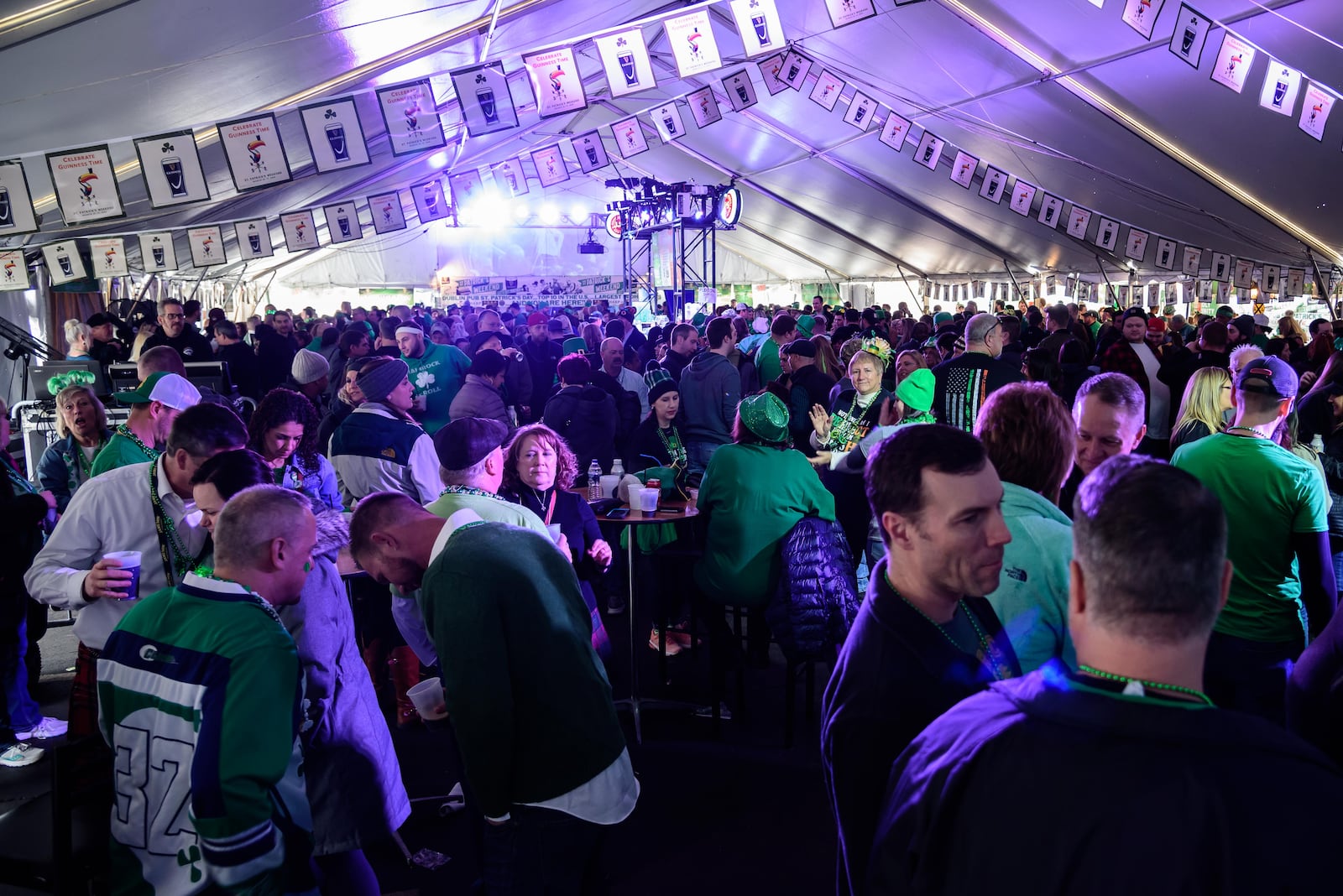 The Dublin Pub, located at 300 Wayne Ave. in Dayton’s Oregon District, has one of the biggest St. Patrick’s Day events in the state of Ohio. The event spans two days and includes live music and entertainment, as well as traditional Irish food and beers. TOM GILLIAM / CONTRIBUTING PHOTOGRAPHER