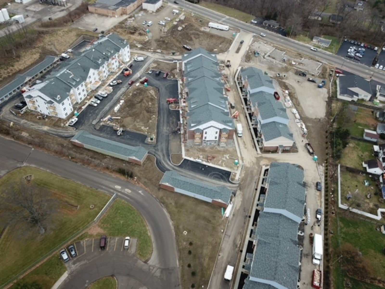 Another drone view of the 511 N. Broadway project in Lebanon. CONTRIBUTED/CMC PROPERTIES