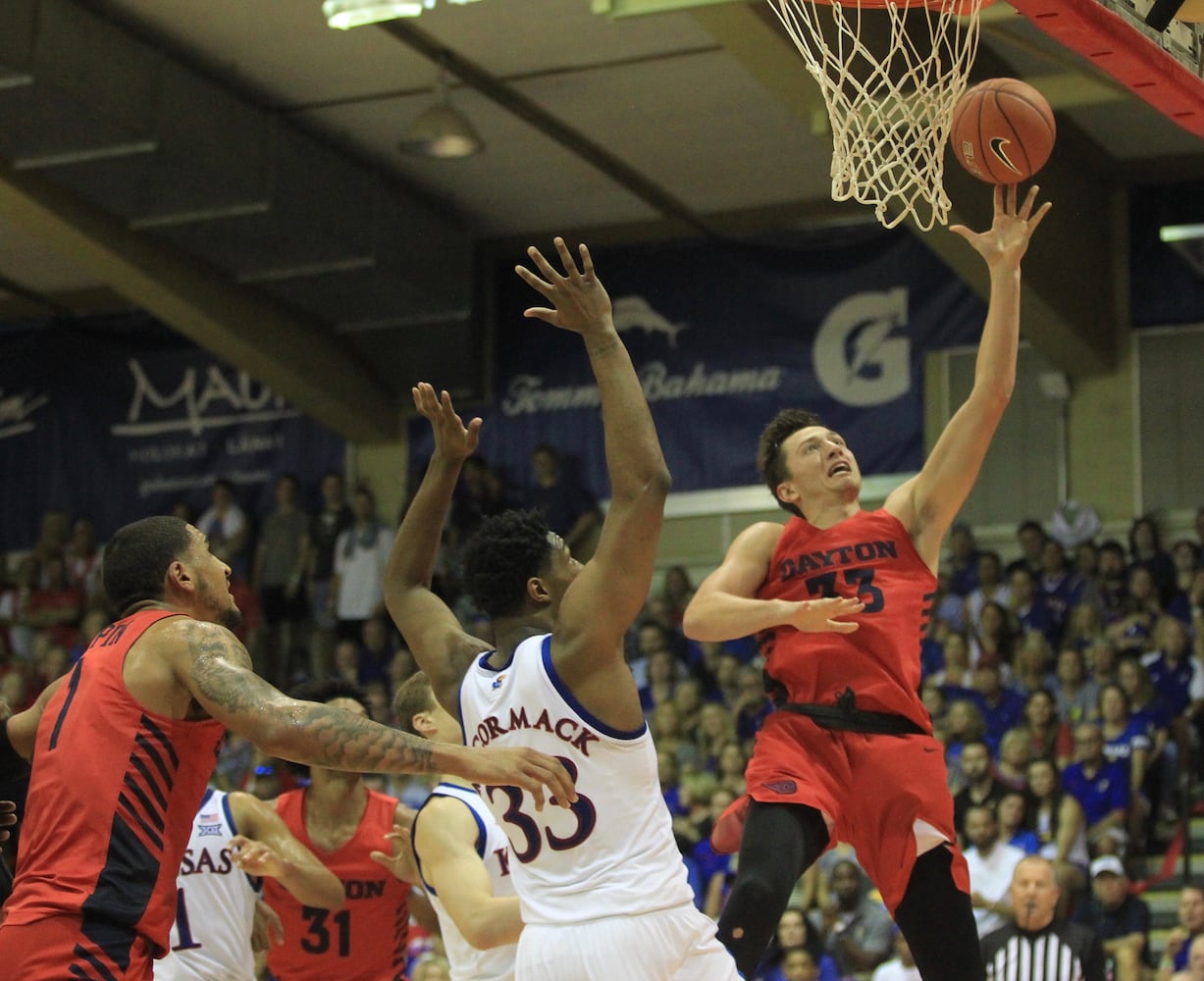 Photos: Dayton Flyers fall to Kansas in Maui Invitational