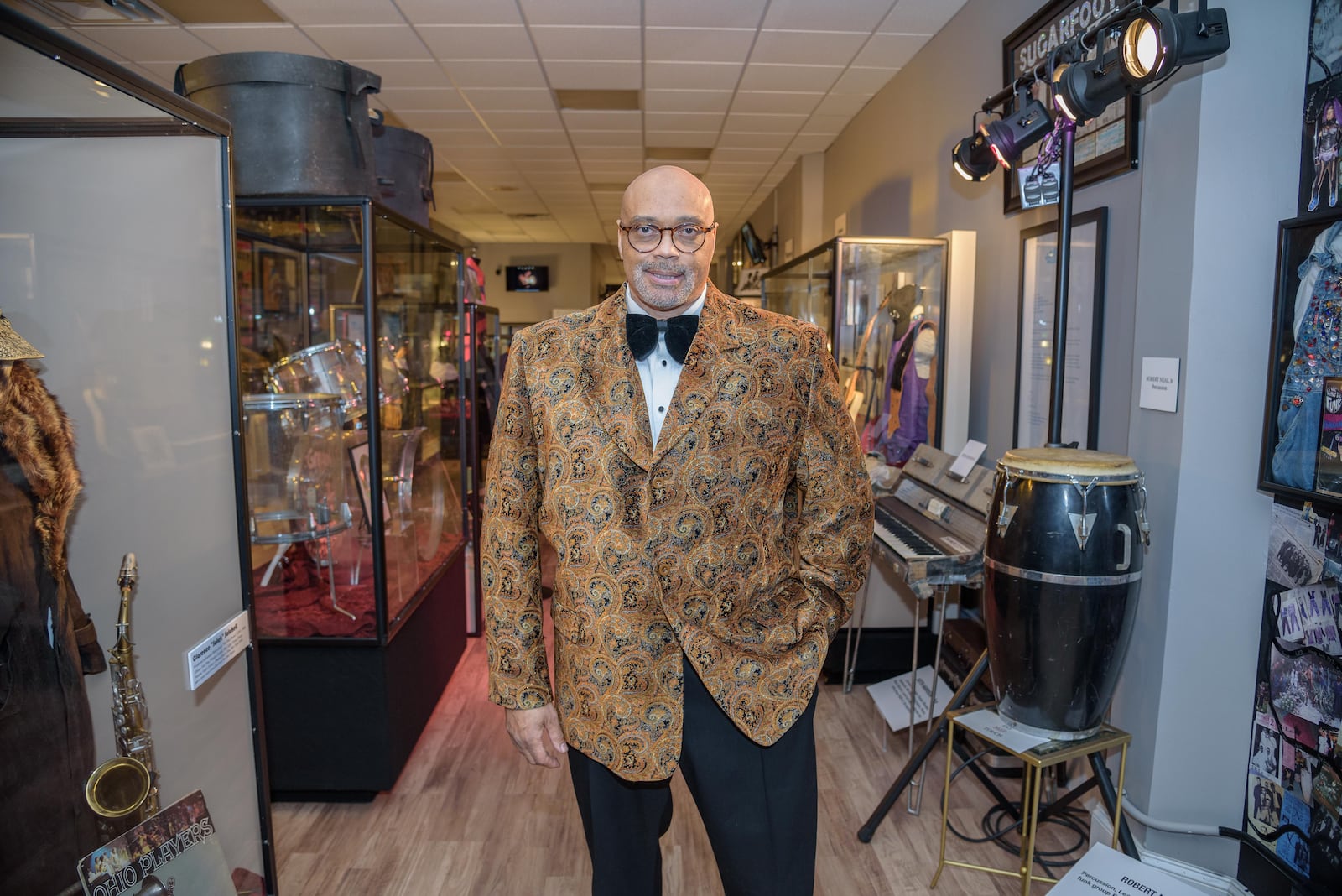 After years of planning, the Funk Music Hall of Fame and Exhibition Center is finally open. The museum, located at 113 E. Third St. in downtown Dayton’s Fire Blocks District, had its grand opening from 6:30 p.m. to 8:30 p.m. Friday, Feb. 16 at the Dayton Metro Library, 215 E. Third St. in downtown Dayton. TOM GILLIAM / STAFF