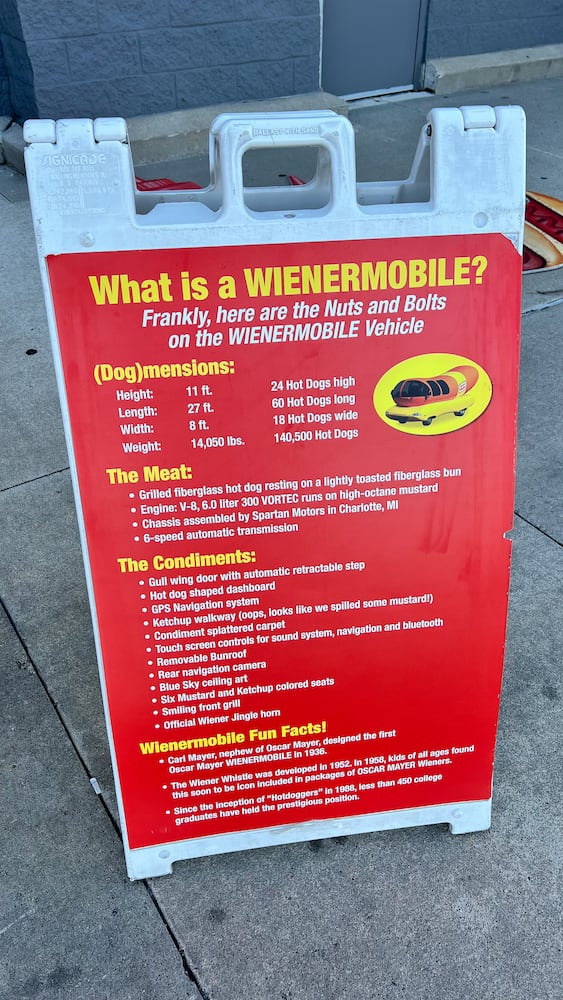 PHOTOS: The Oscar Mayer Wienermobile visits Huber Heights