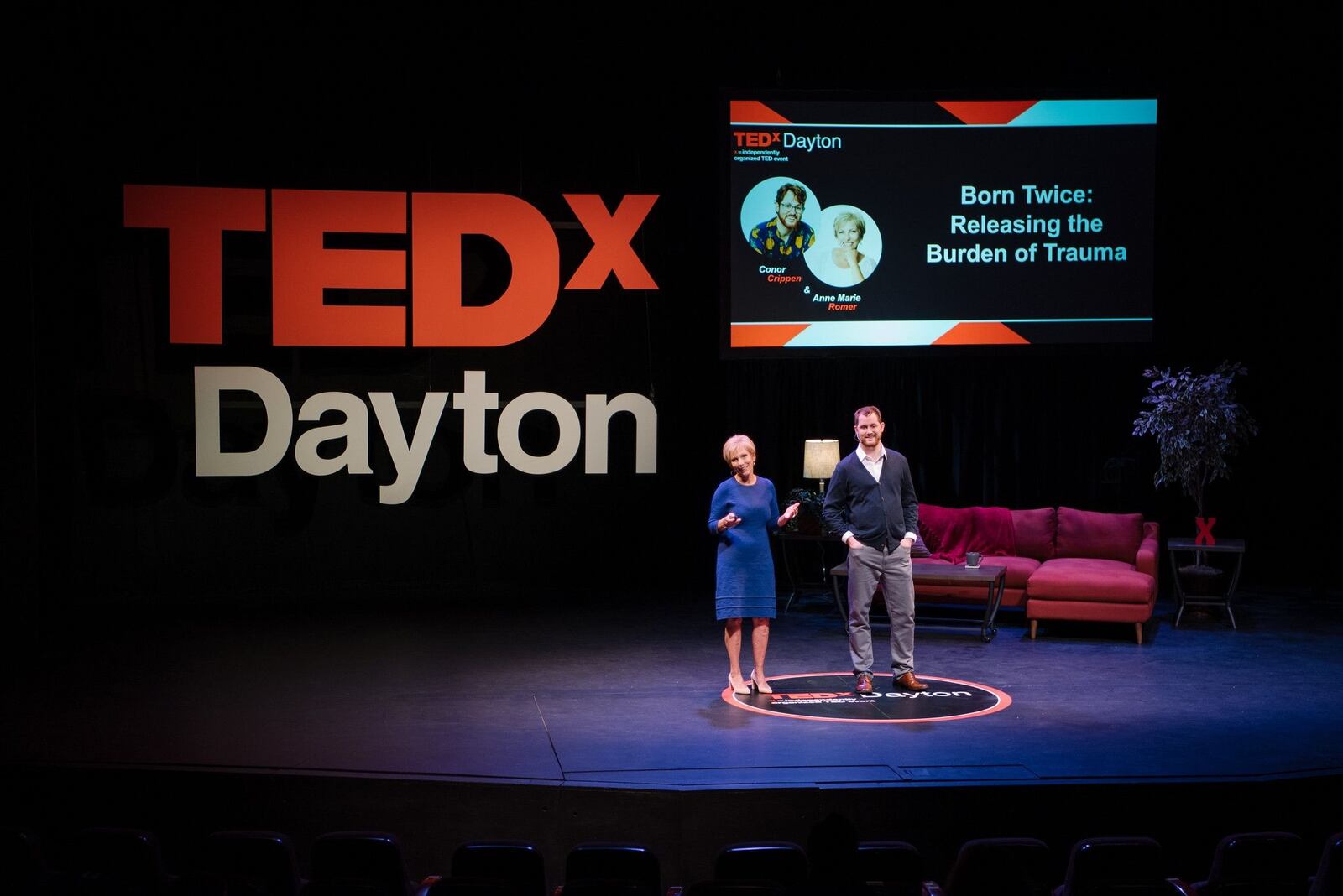 TEDxDayton 2020: Anne Marie Romer and Conor Crippen will discuss Conor’s traumatic brain injury and giving up the burden of trauma. CONTRIBUTED