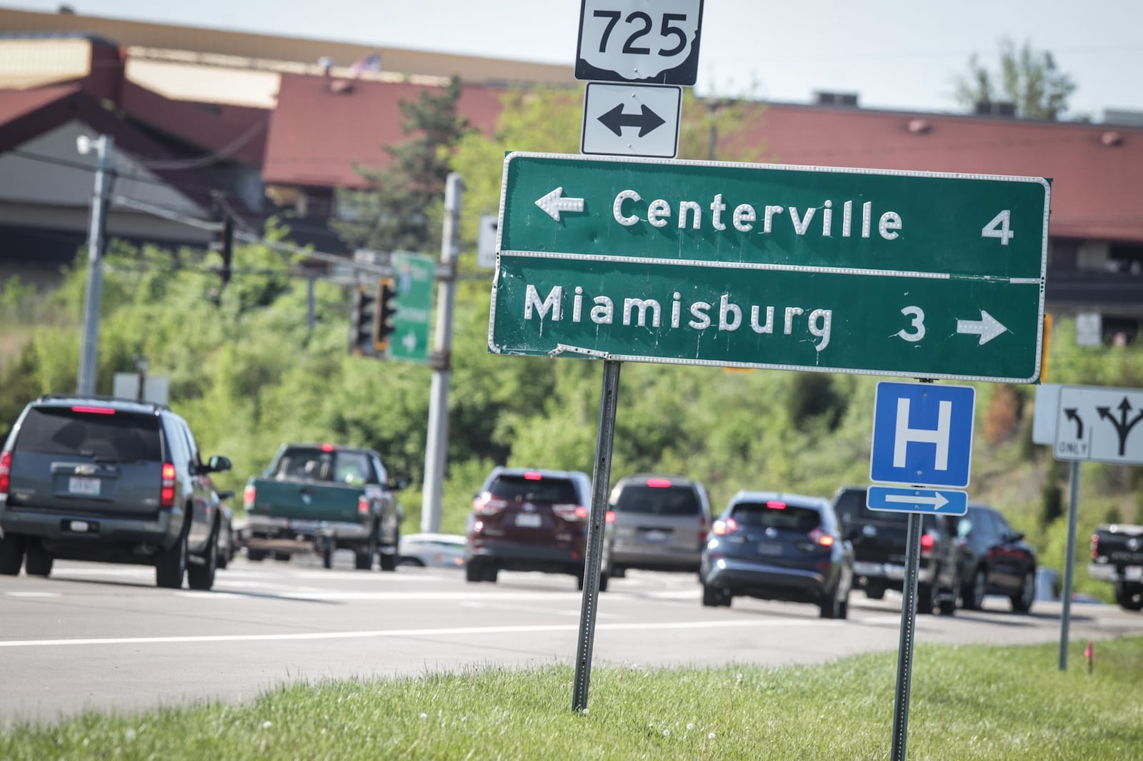 The Ohio Department of Transportation is seeking public comments about plans to address one of the state’s most accident prone and congested corridors at the interchange of state Route 725 and Interstate 75 in Miami Twp. JIM NOELKER/STAFF