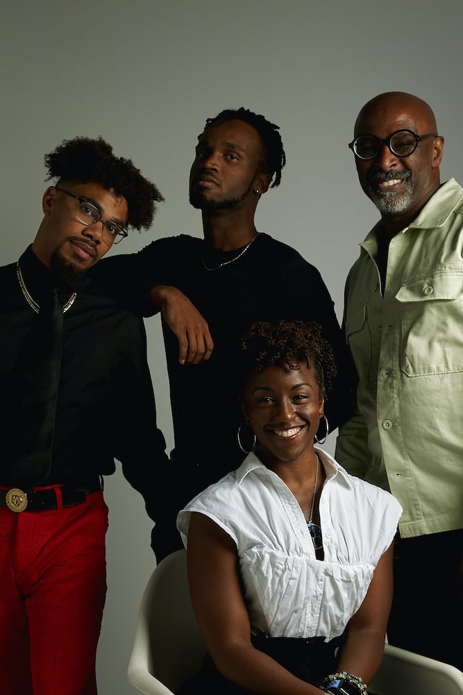 FROM LEFT: Thomas L. Troutman, Boy Blue, Countess Winfrey and Shon Curtis.