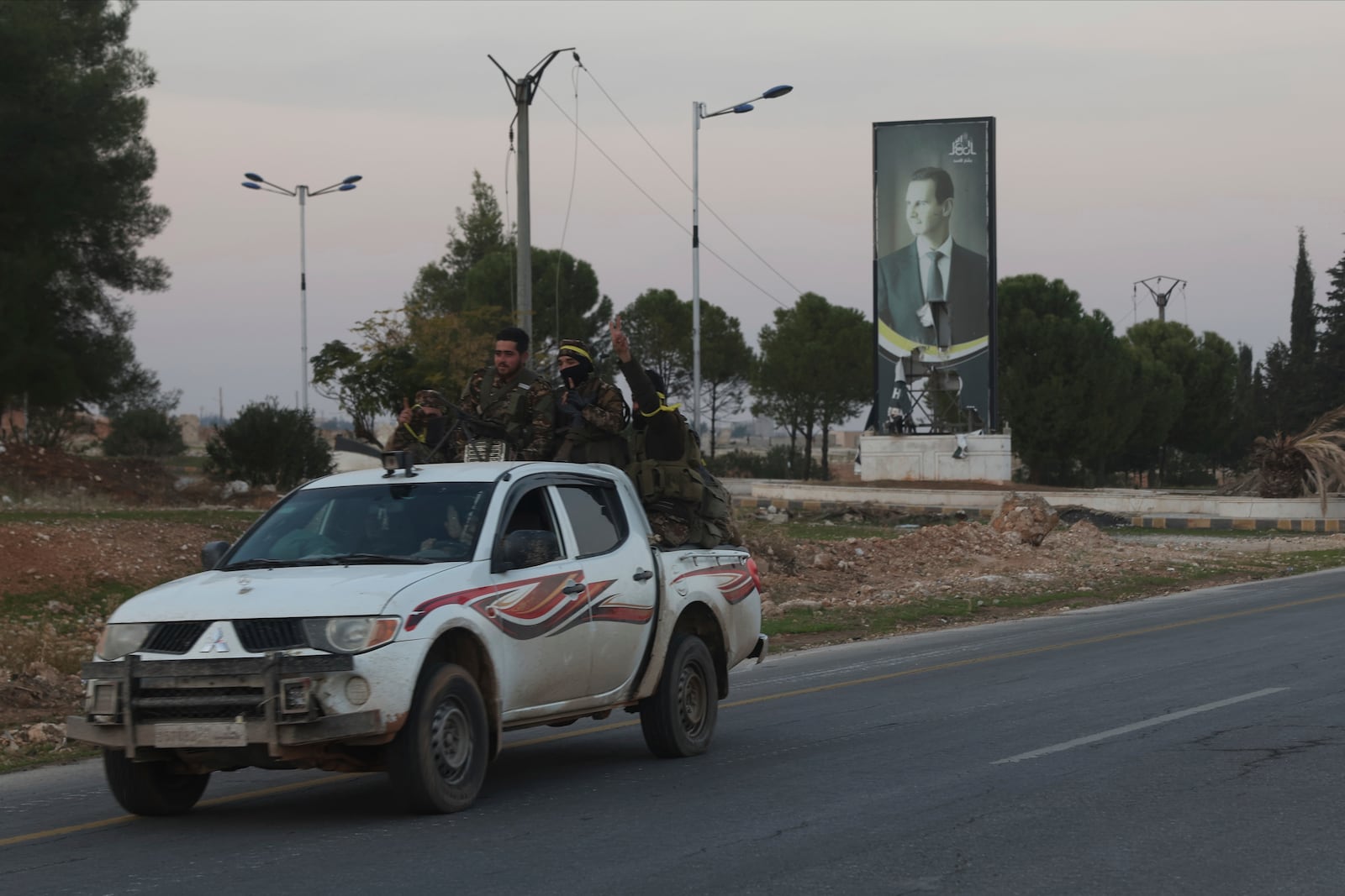 Opposition forces take control of areas outside Aleppo, Syria, Friday, Nov. 29, 2024. (AP Photo/Ghaith Alsayed)