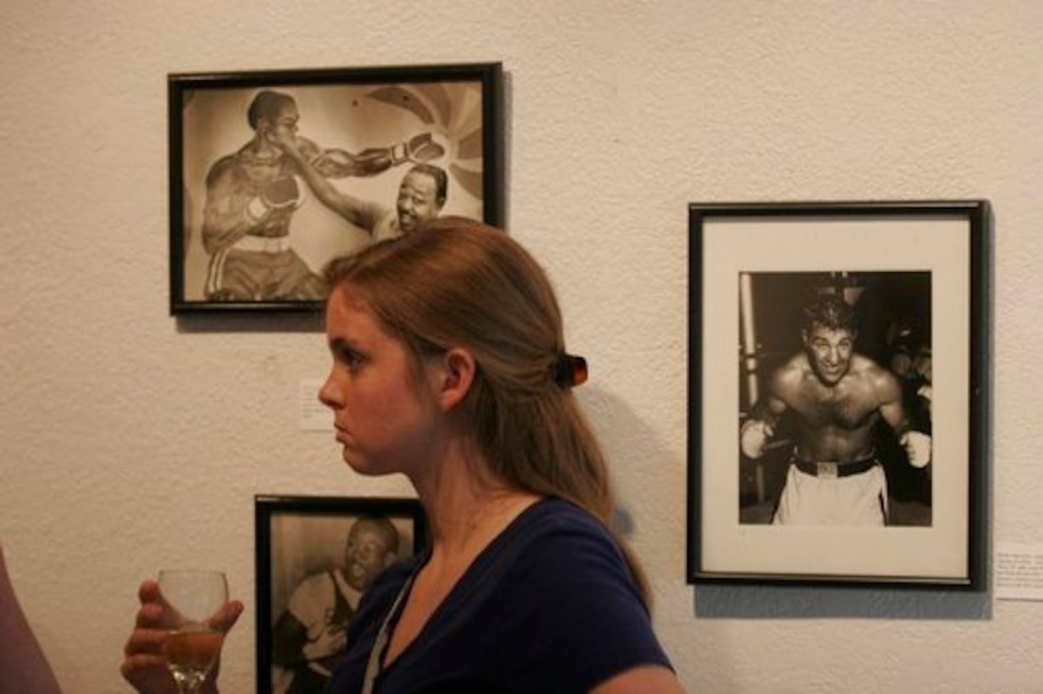 Boxing memorabilia on display