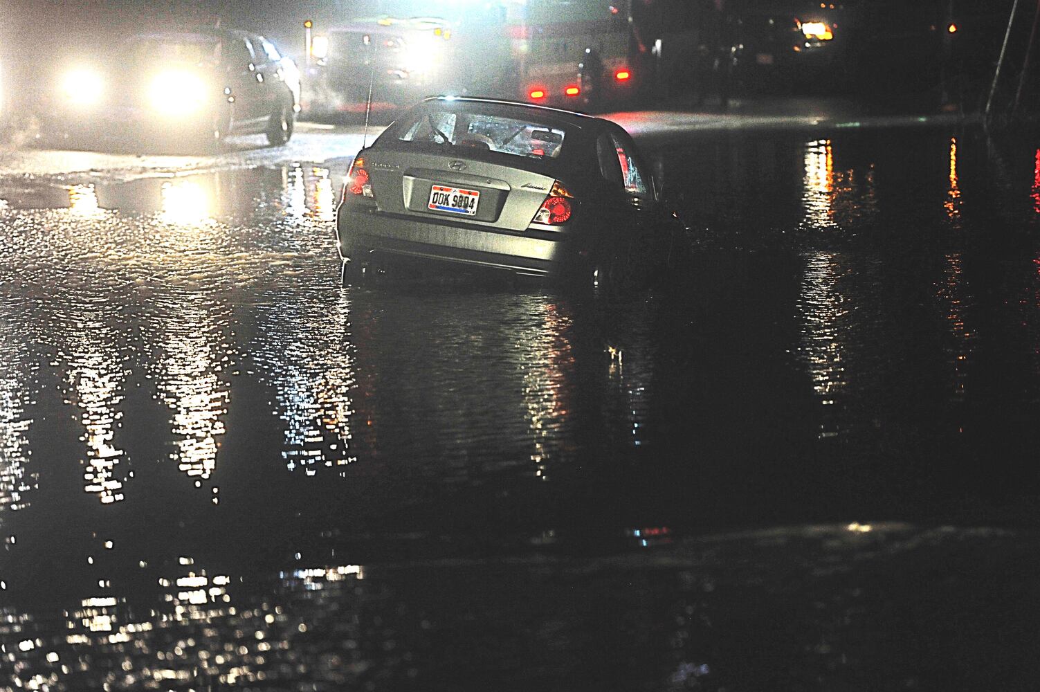 Early-morning thunderstorms cause widespread flooding, damage