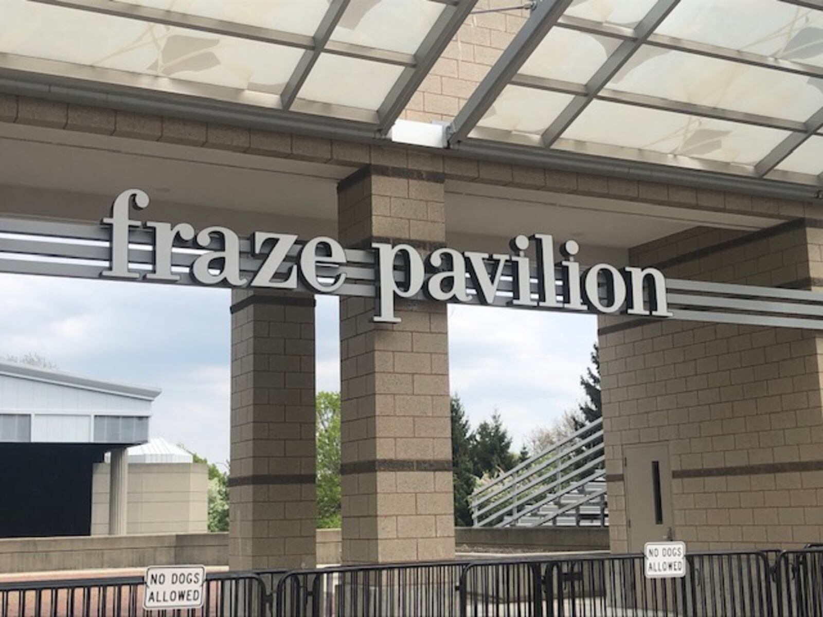 Kettering received about $2 million Shuttered Venue Operators Grant money for the Fraze Pavilion, which was closed in 2020 and opened for a shortened season this year. NICK BLIZZARD/STAFF