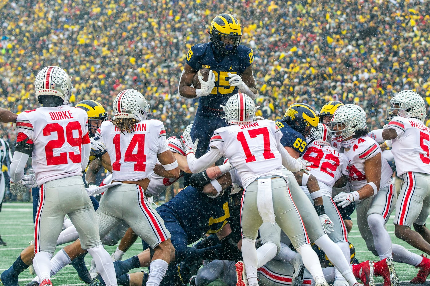 APTOPIX Ohio St Michigan Football