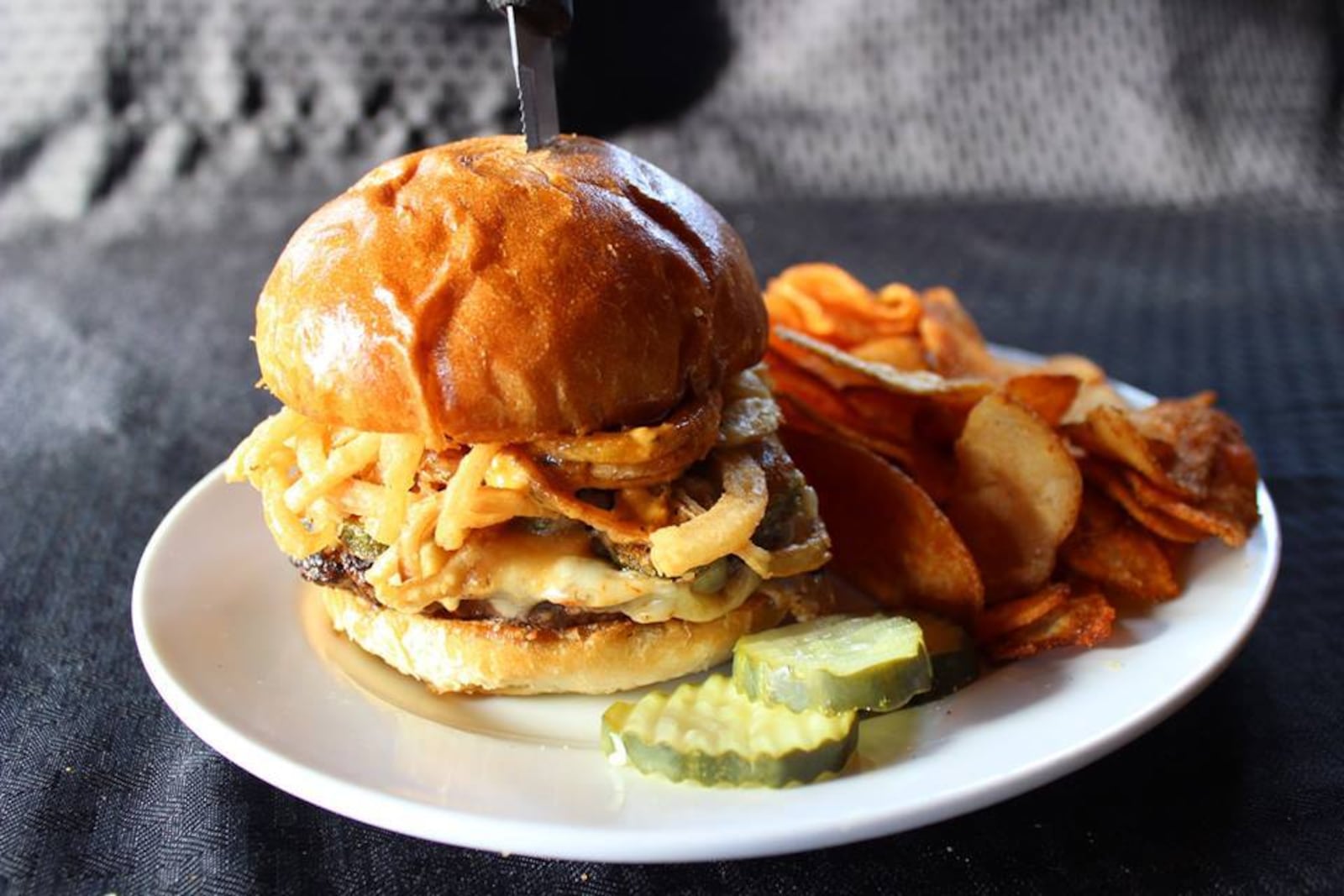 Dublin Pub's Angry Irishman burger. CONTRIBUTED