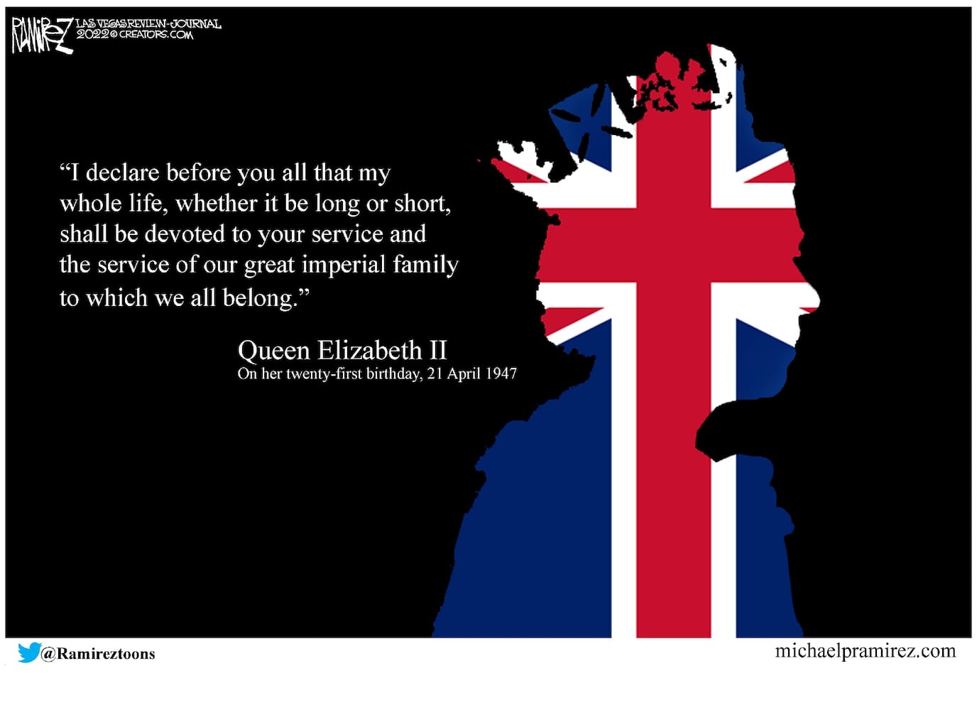 EDITORIAL CARTOONS: Remembering Queen Elizabeth II