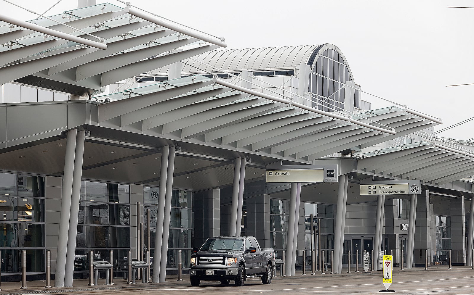 Dayton International Airport, Wednesday, Feb. 12, 2025. MARSHALL GORBY\STAFF