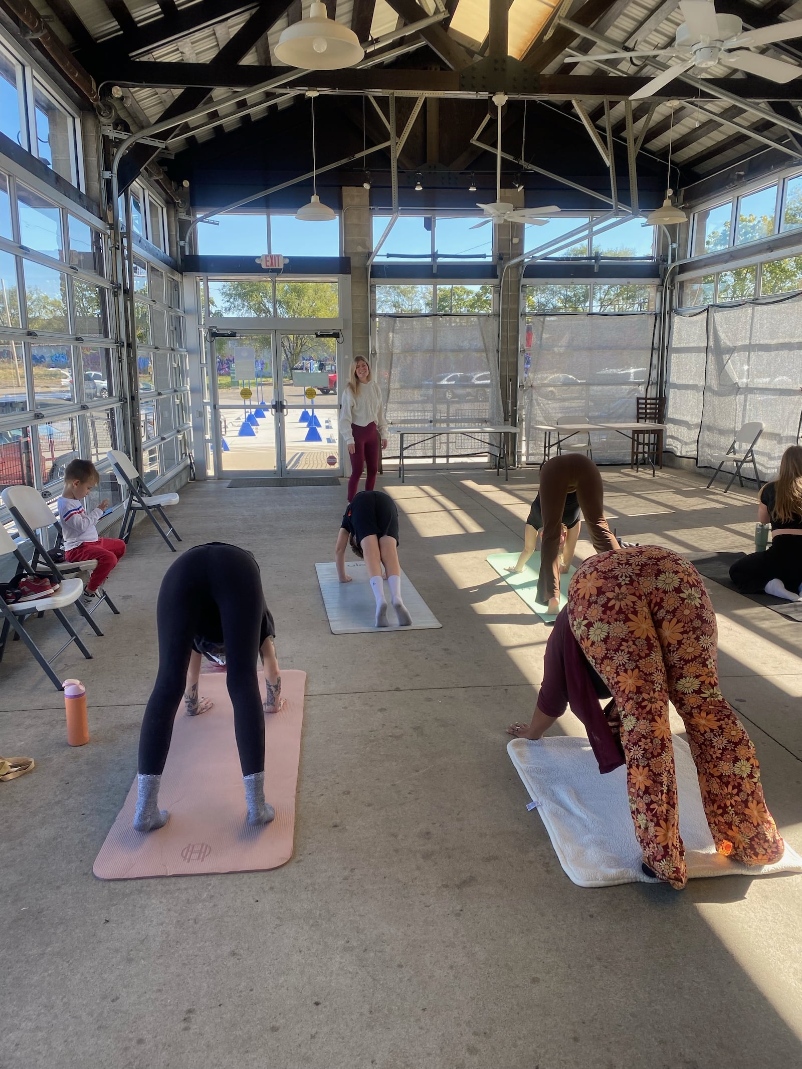 The new Community Fitness at the Market includes an all-levels yoga flow class - CONTRIBUTED