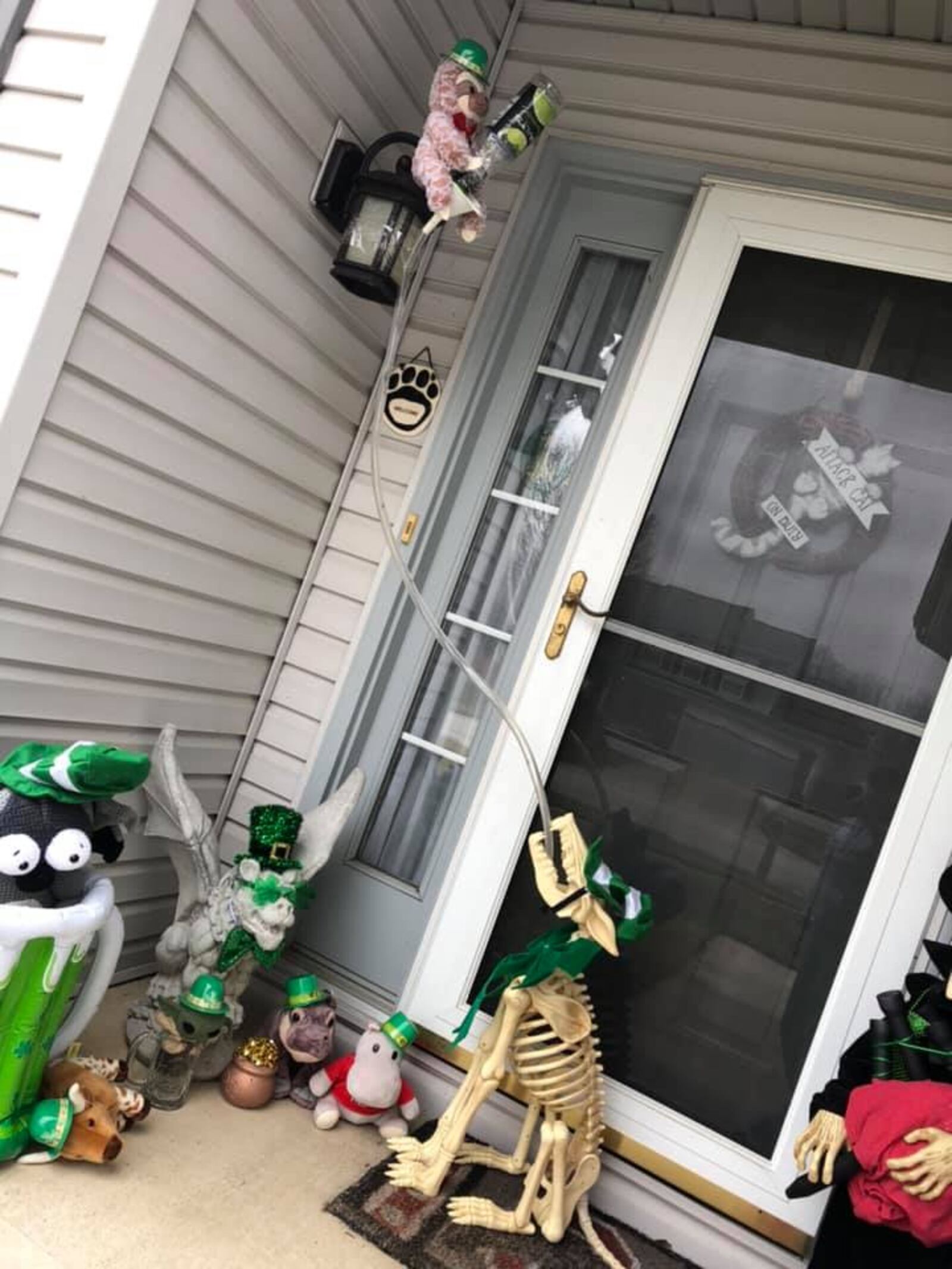 Union resident Denise Starr has started an internet sensation with her front door-residing gargoyle named Frank. In December, a neighbor wrote a letter to Starr, saying Frank didn't fit the Christmas spirit. Since then, Frank has raised more than $131,000 for different charities.