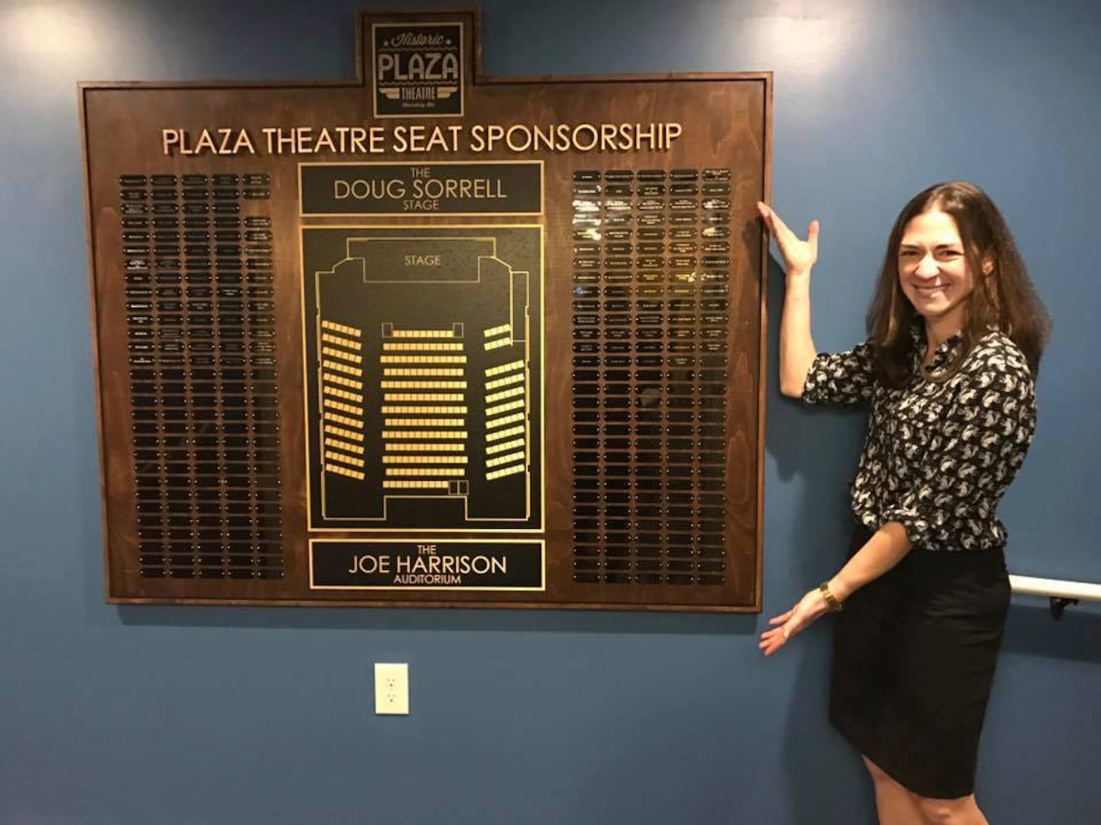 Emily von Stuckrad-Smolinski is the executive director of The Plaza Theatre in Miamisburg. CONTRIBUTED PHOTO