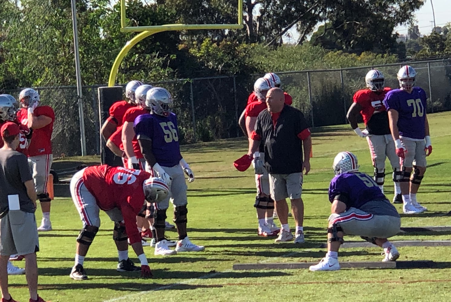 Ohio State football prepares for the Rose Bowl