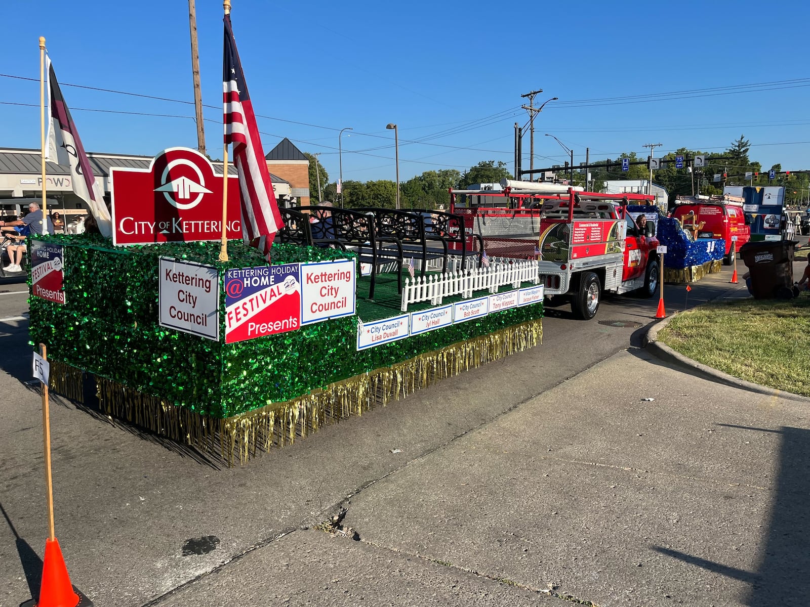 The annual Holiday at Home parade in Kettering features a near mile-long march up Far Hills Avenue (Ohio 48) to just south of Dorothy Lane, along with floats and other attractions. TOM GNAU/STAFF