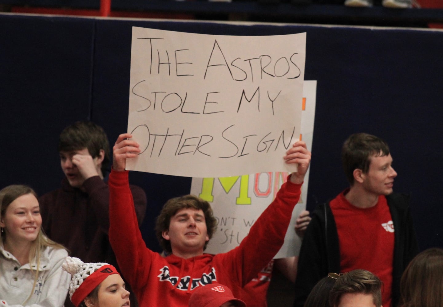 Photos: Signs at ESPN Gameday at Dayton