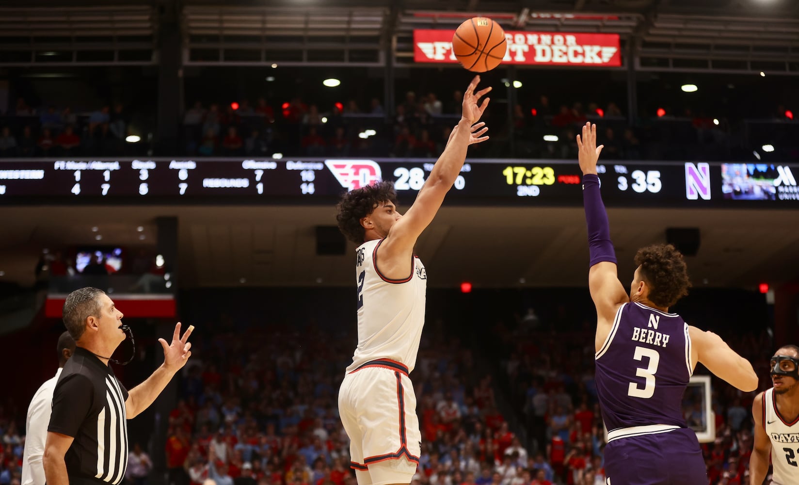 Dayton vs. Northwestern